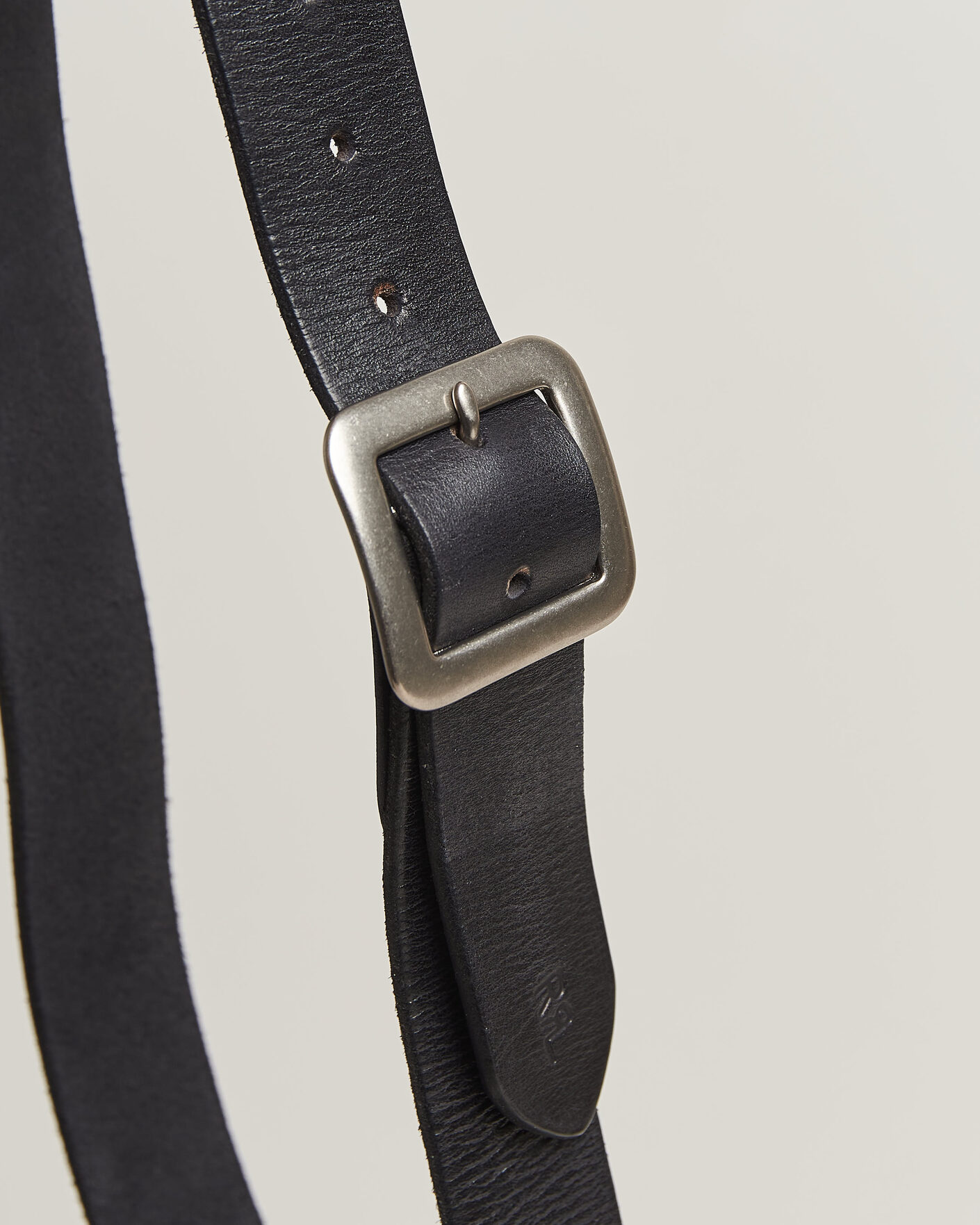 Herr | Bälten | RRL | Burling Belt Vintage Black