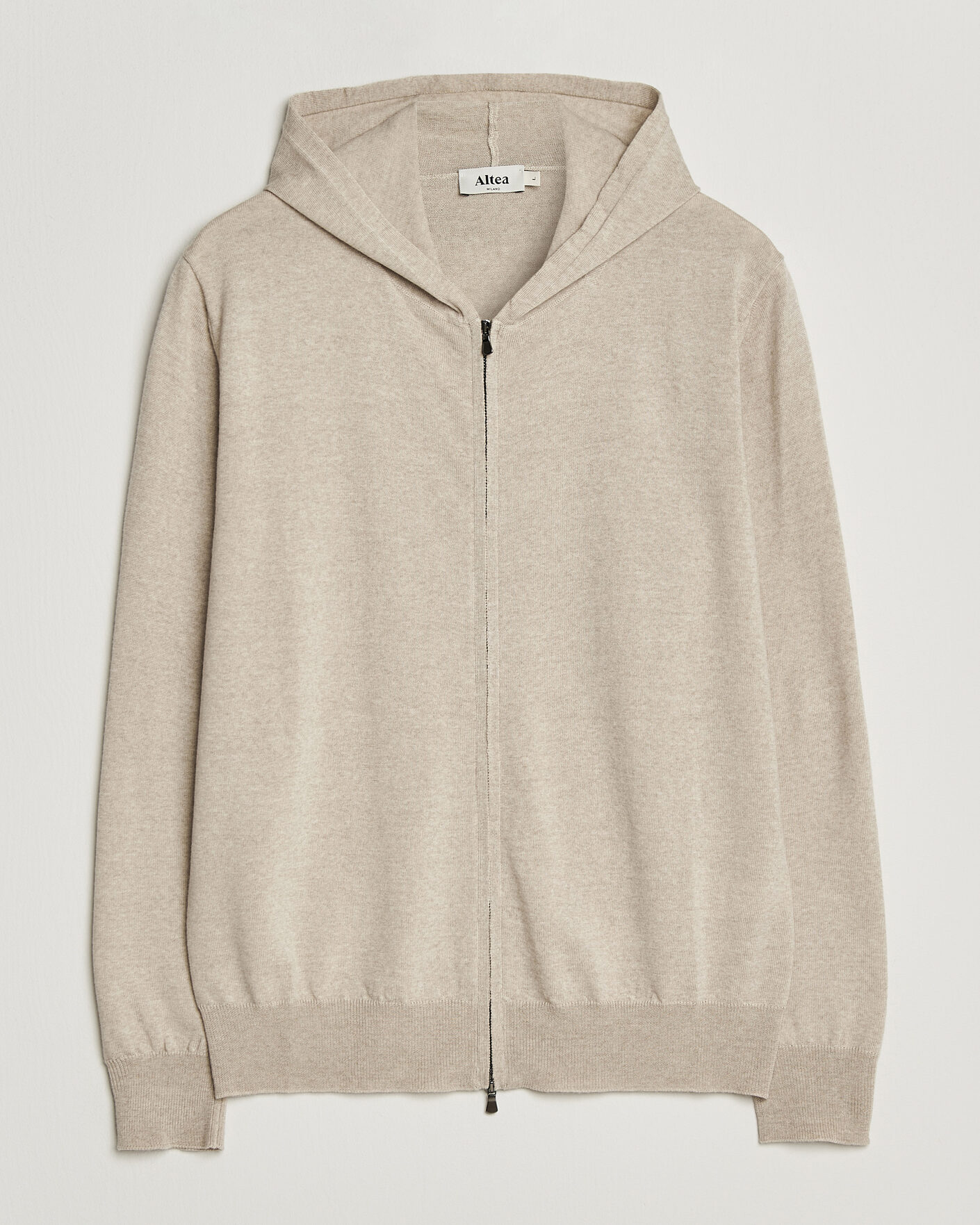 Herr | Tröjor | Altea | Merino Wool Cardigan Beige