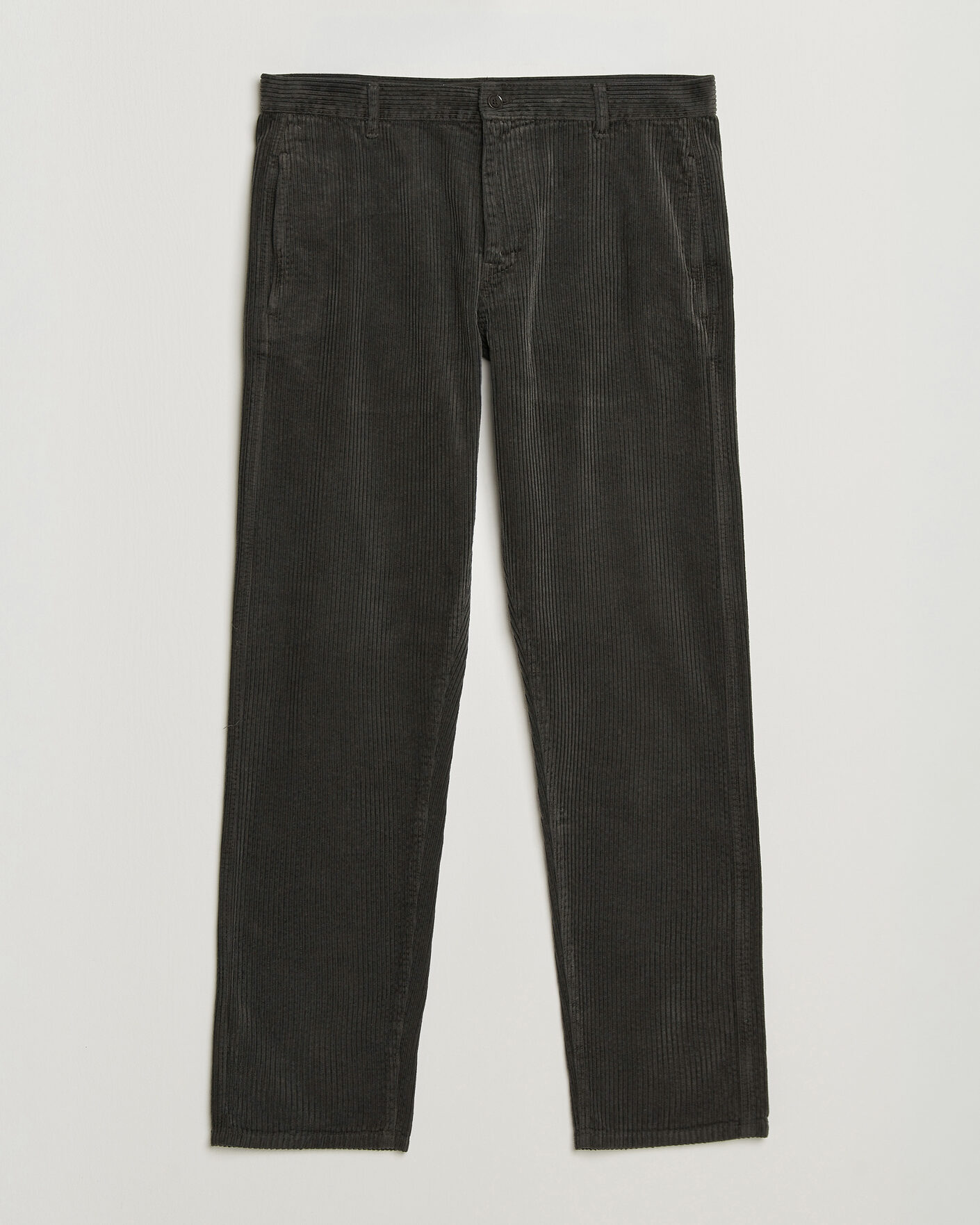 Herr | Byxor | Aspesi | Corduroy Pants Dark Brown