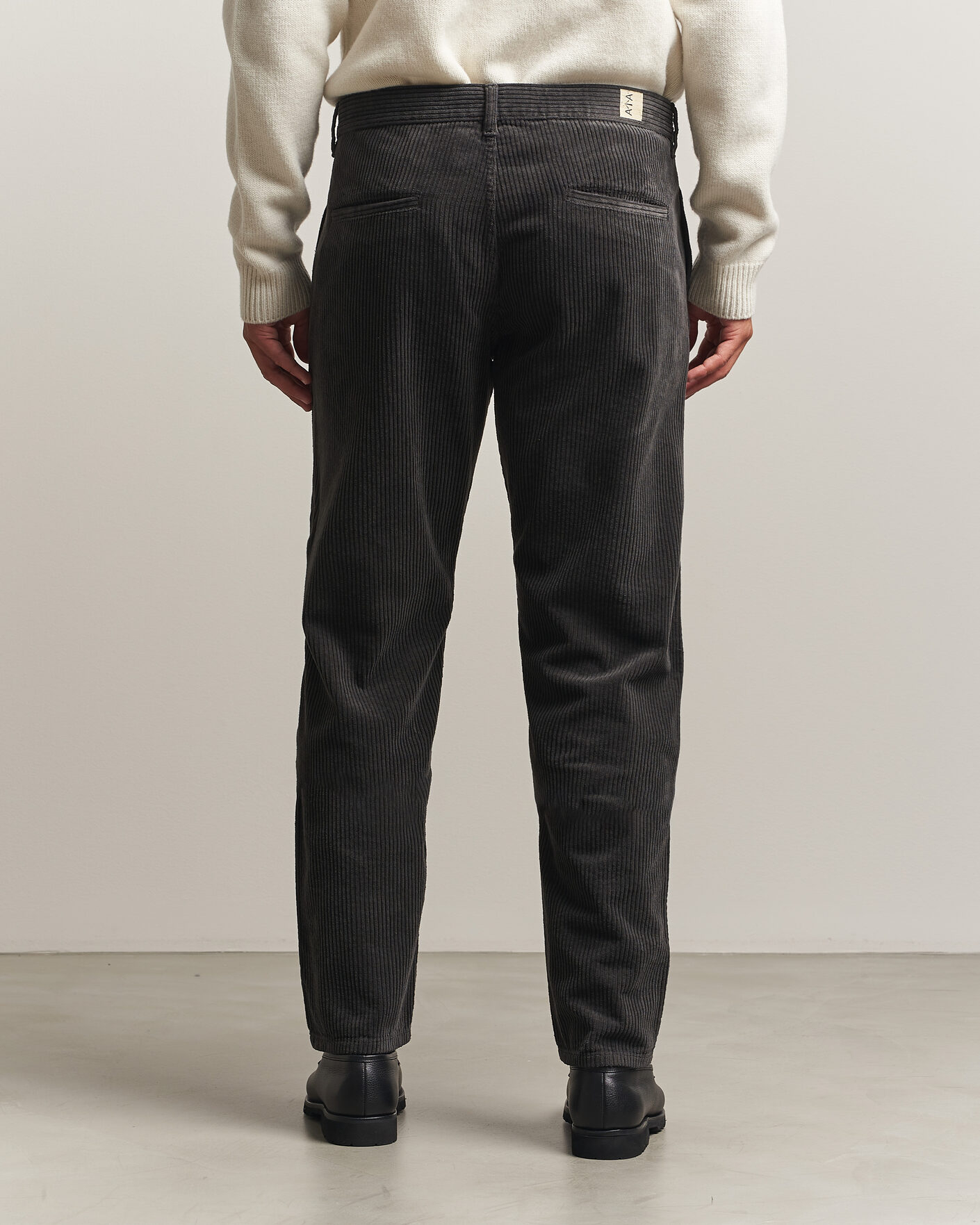 Herr | Byxor | Aspesi | Corduroy Pants Dark Brown