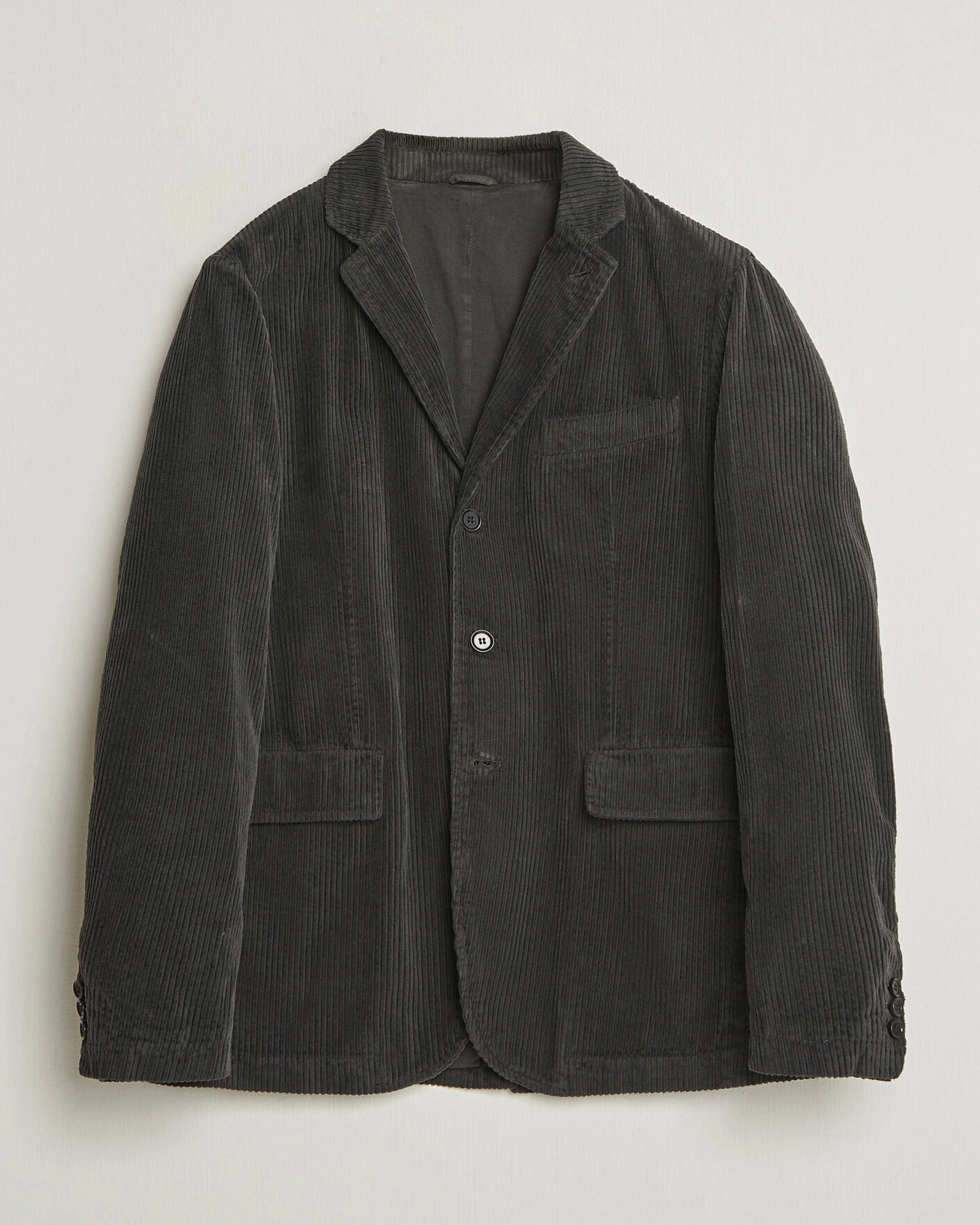 Herr | Kavajer | Aspesi | Corduroy Blazer Dark Brown