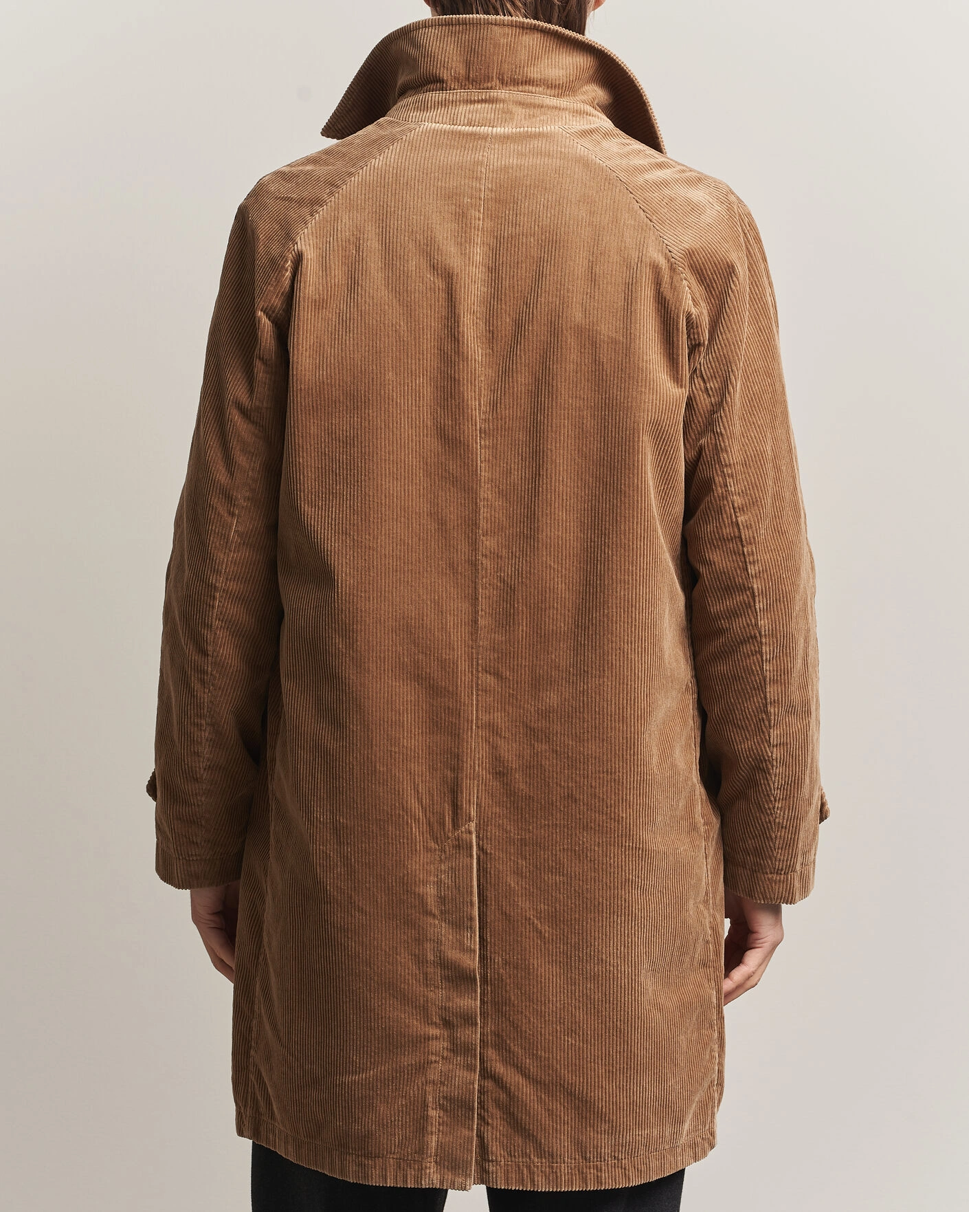 Herr | Jackor | Aspesi | Corduroy Raglan Coat Beige