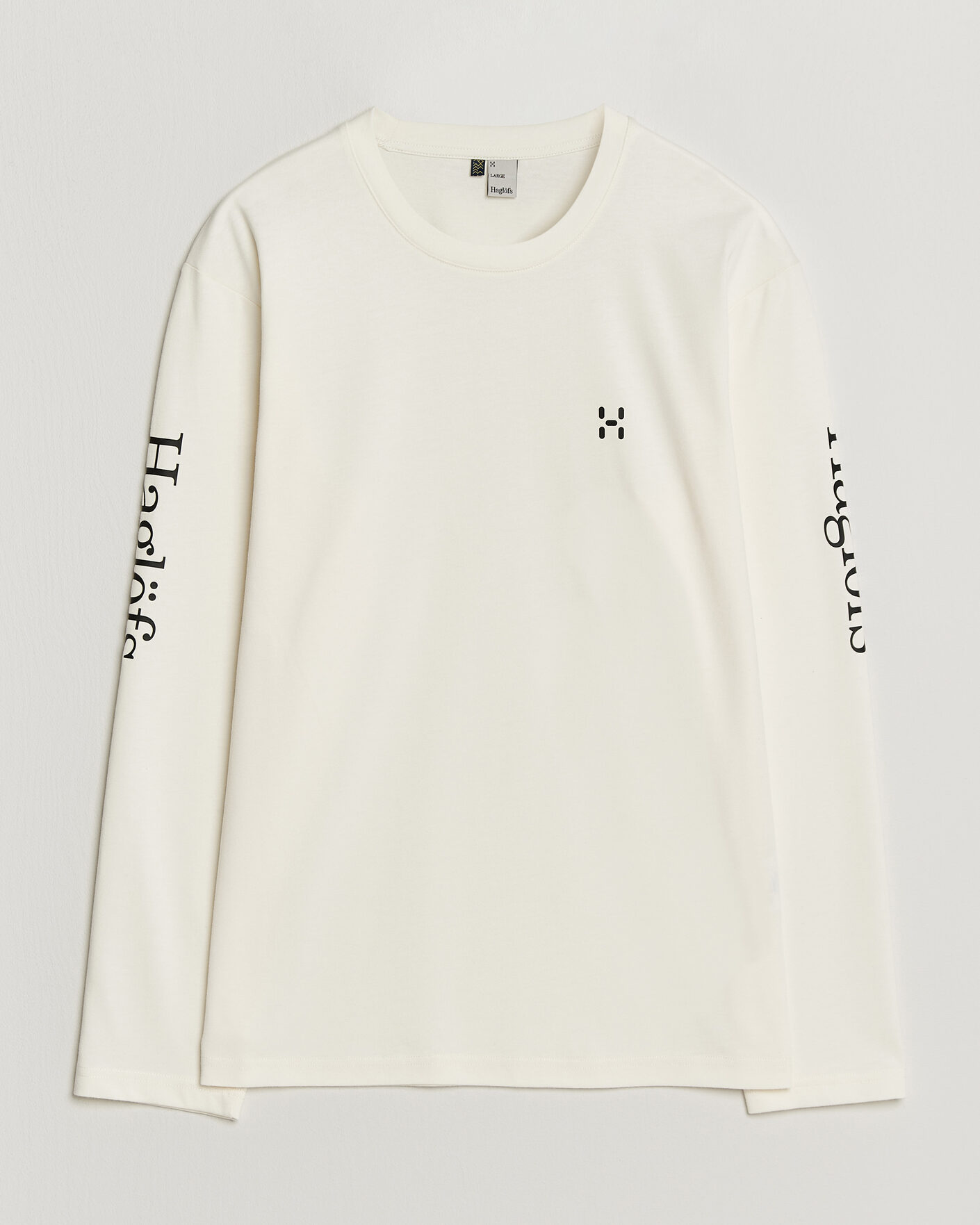 Herr | T-Shirts | Haglöfs | Long Sleeve T-Shirt Soft White