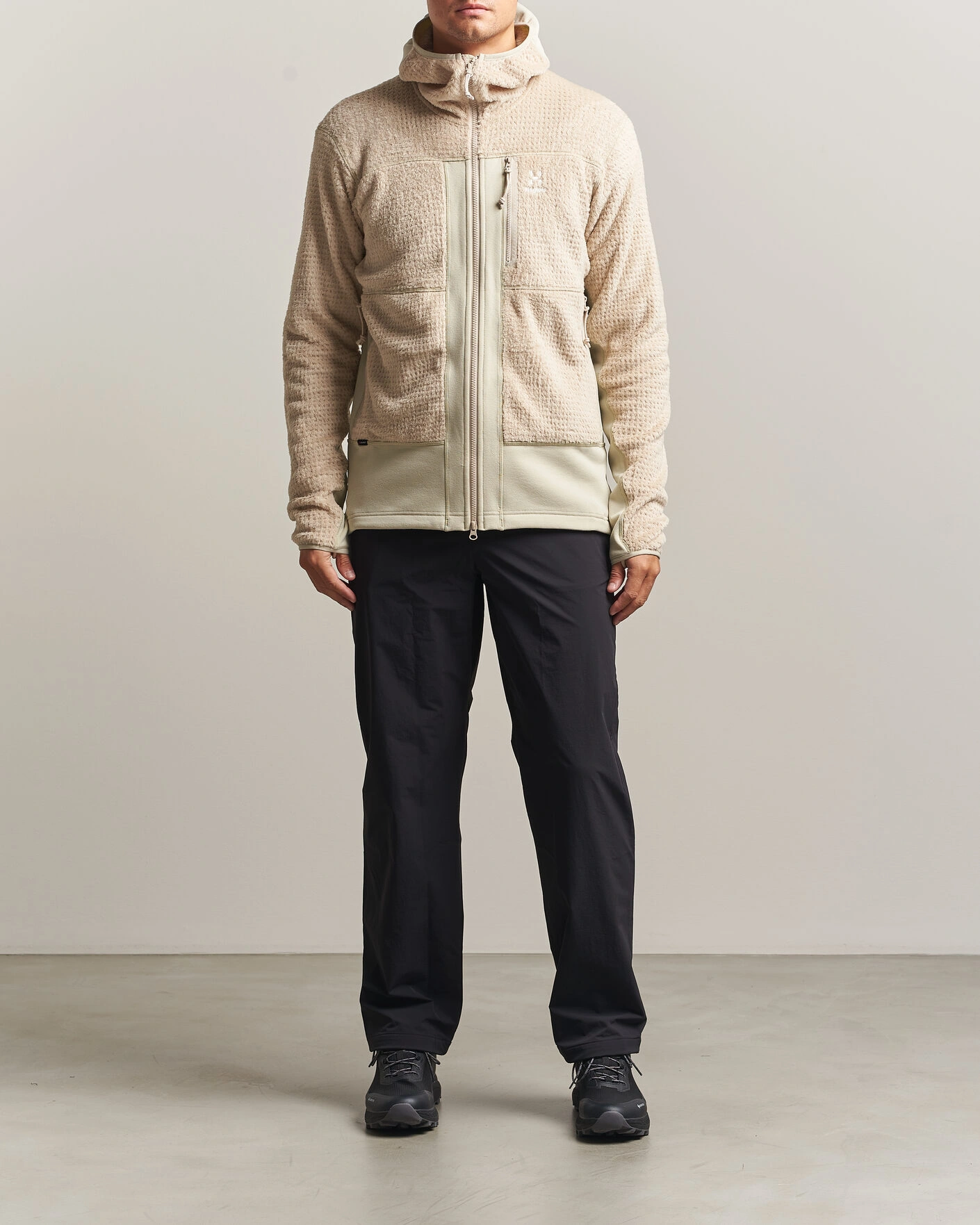 Herr | Tröjor | Haglöfs | Vassi Technical Mid Layer Chalk Beige