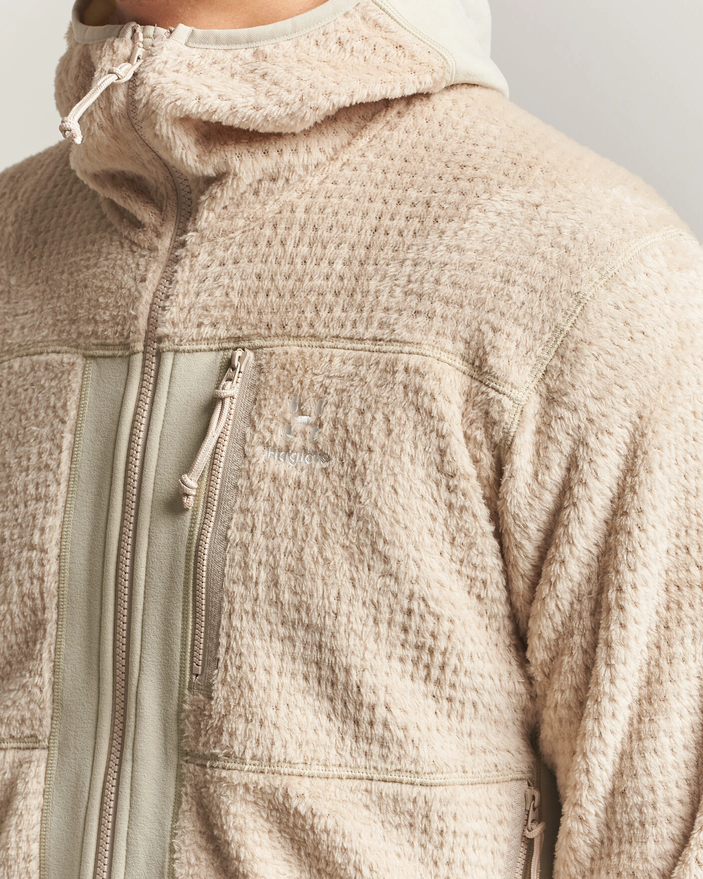 Herr | Tröjor | Haglöfs | Vassi Technical Mid Layer Chalk Beige