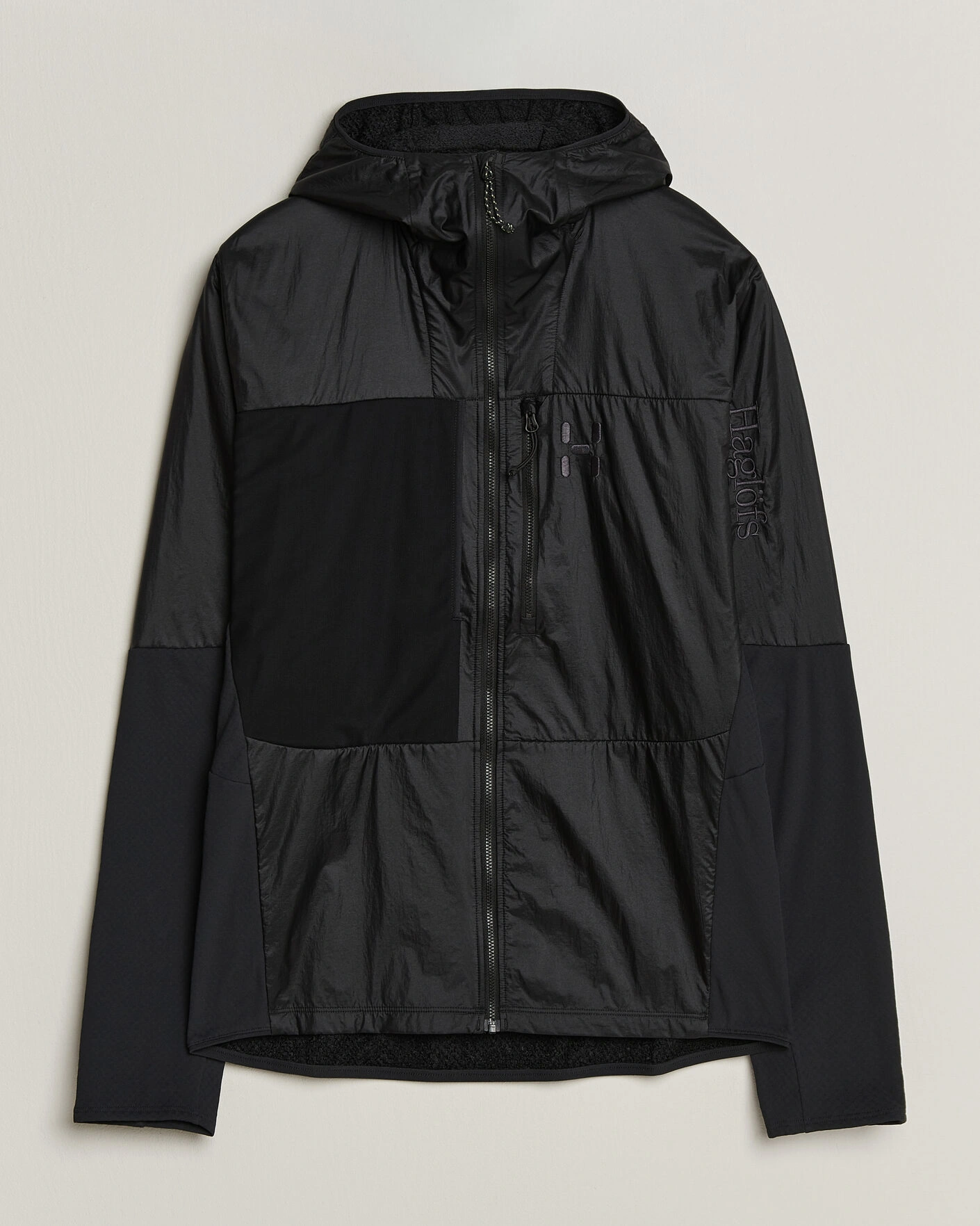 Herr | Jackor | Haglöfs | Nallo Touring Hybrid Mid Layer Jacket True Black