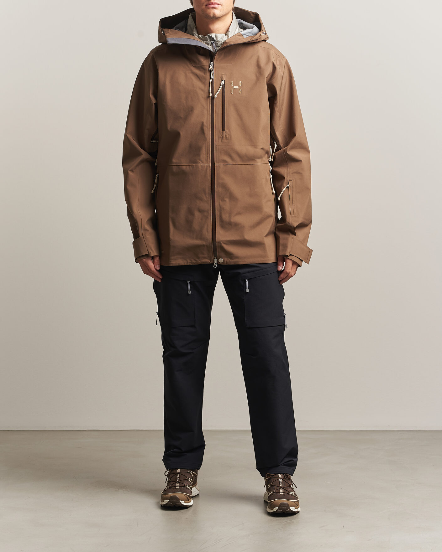 Herr | Jackor | Haglöfs | Alper Proof 3L Jacket Teak Brown