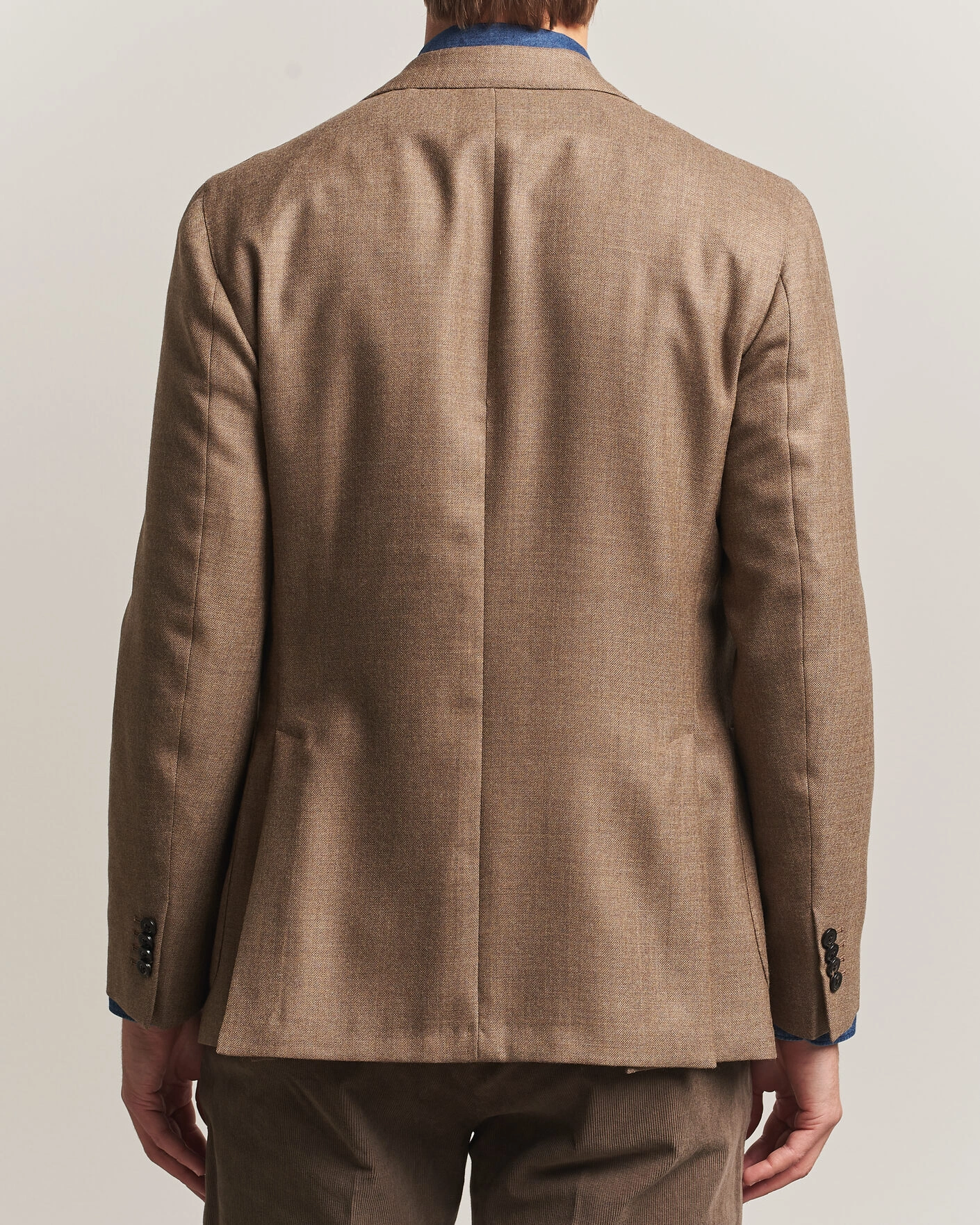 Herr | Kavajer | Boglioli | K Jacket Wool Hopsack Blazer Beige