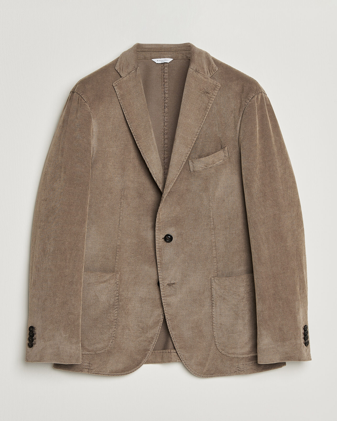 Herr | Kavajer | Boglioli | K Jacket Corduroy Blazer Taupe