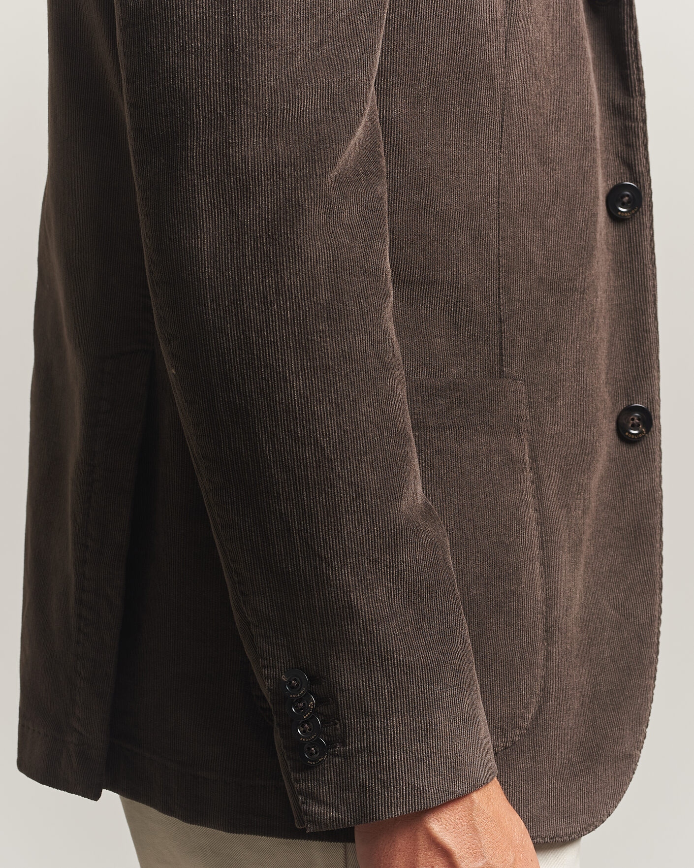 Herr | Kavajer | Boglioli | K Jacket Corduroy Blazer Dark Brown