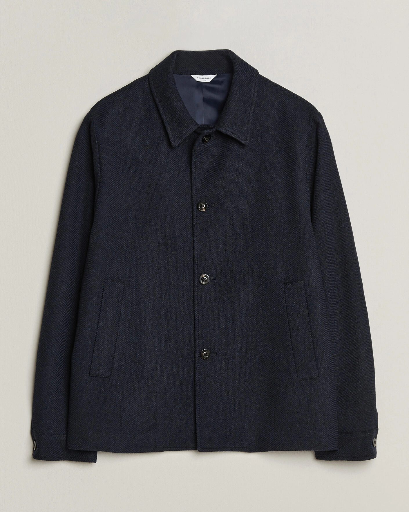 Herr | Jackor | Boglioli | Wool/Cashmere Solferino Jacket Navy