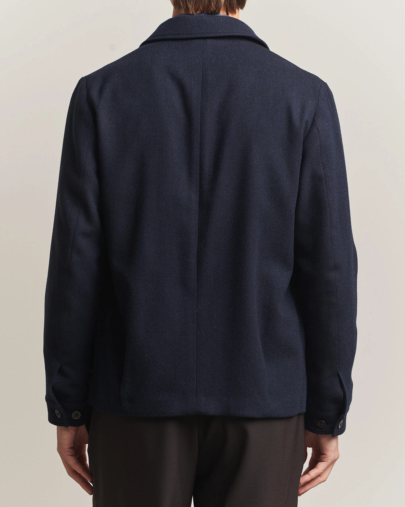 Herr | Jackor | Boglioli | Wool/Cashmere Solferino Jacket Navy