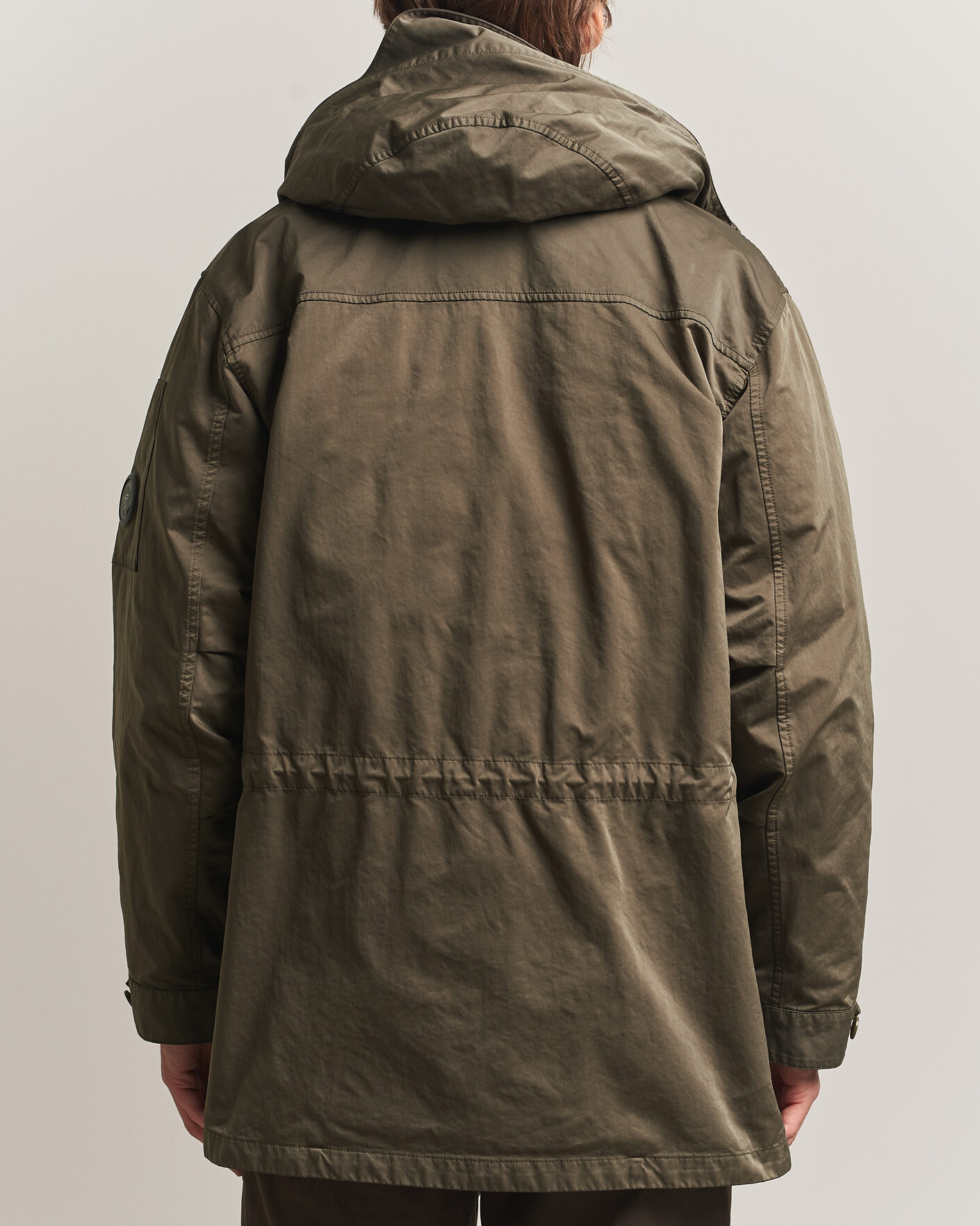 Herr | Jackor | C.P. Company | Micro Kei 2 in 1 Nylon Parka Olive