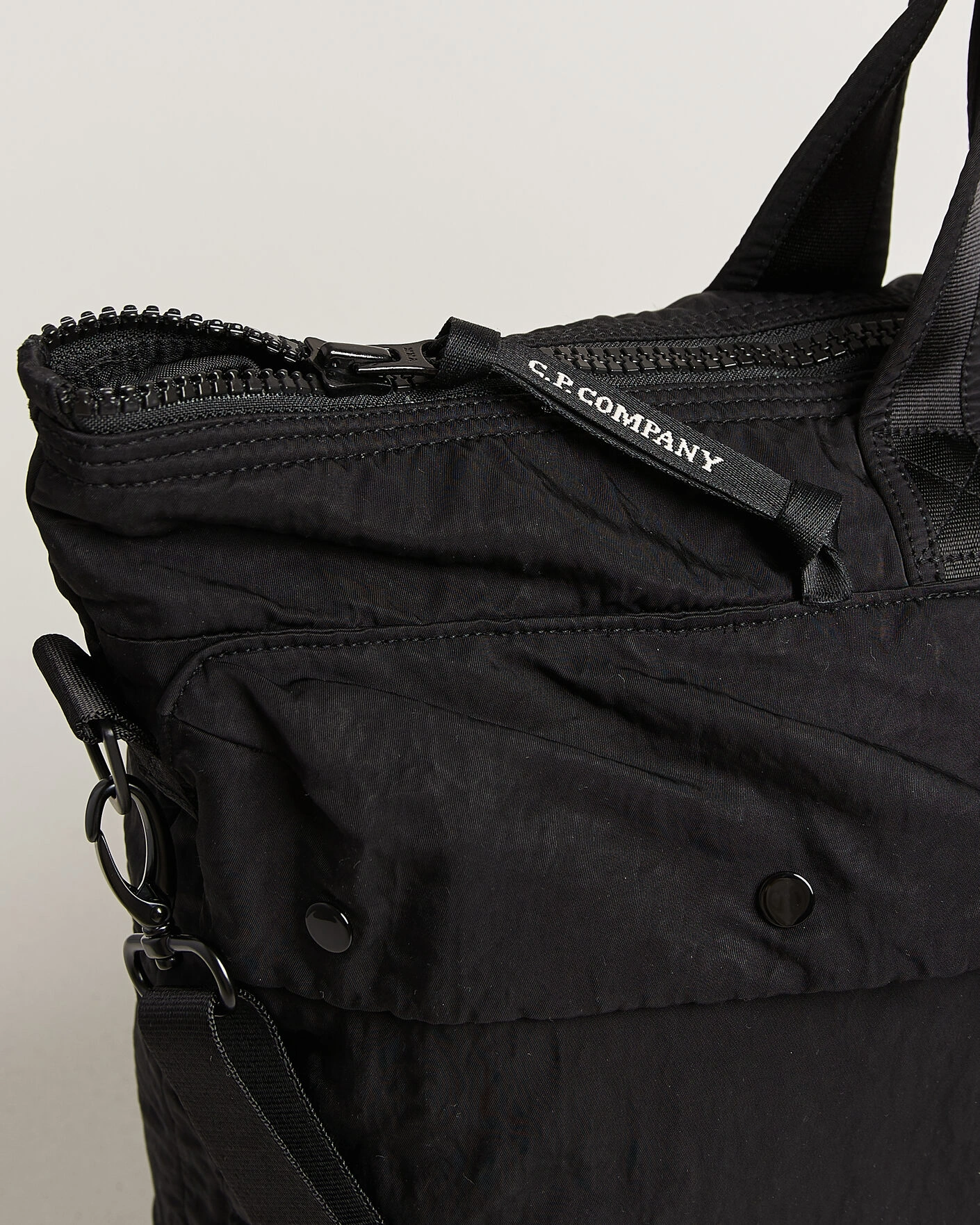 Herr | Väskor | C.P. Company | Nylon B Zip Tote Bag Black