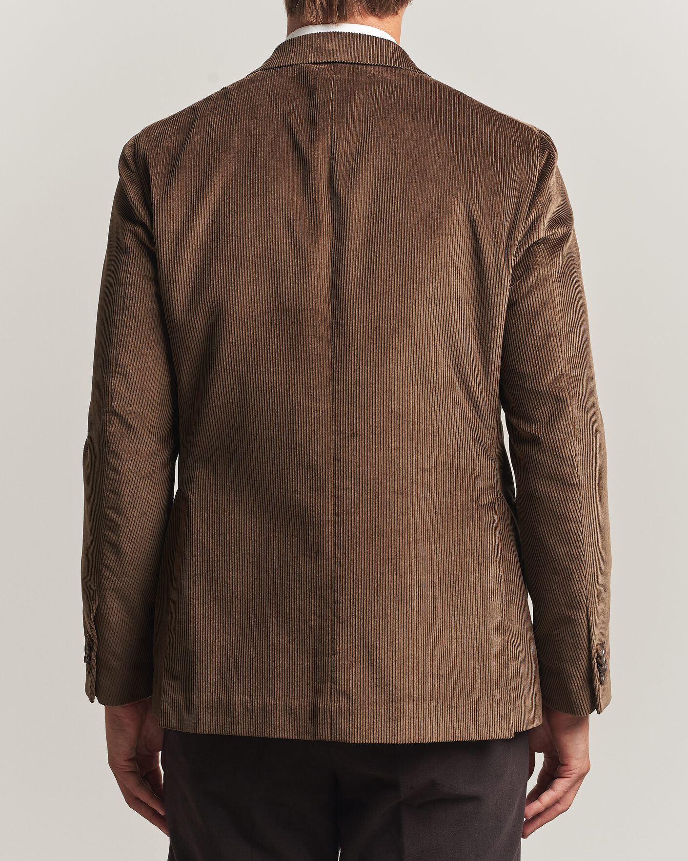 Herr | Kavajer | Caruso | Aida Corduroy Blazer Dark Brown