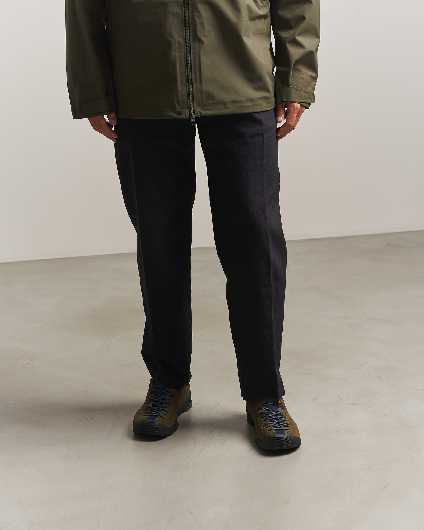 Herr | Trail Sneakers | KEEN | Jasper Suede Sneaker Dark Olive