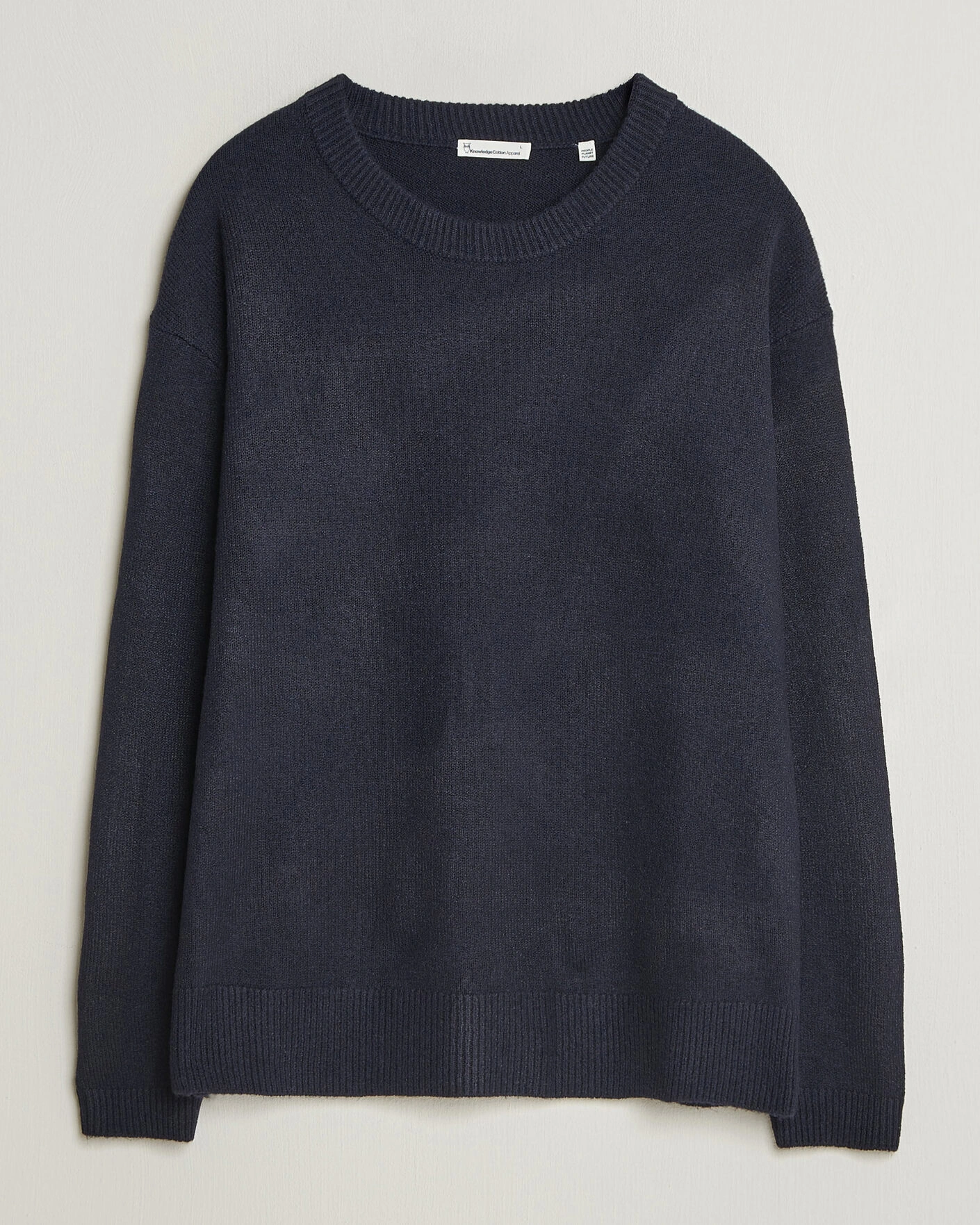 Herr |  | KnowledgeCotton Apparel | Knitted Crewneck Night Sky