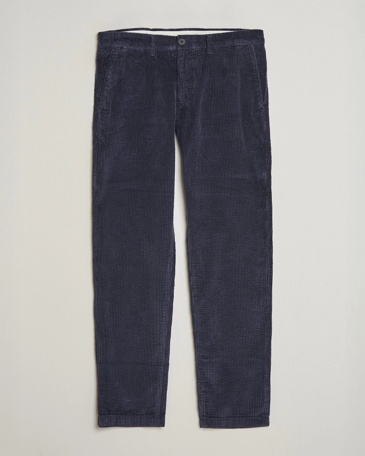 Herr |  | KnowledgeCotton Apparel | Chuck Regular Cord Trousers Night Sky