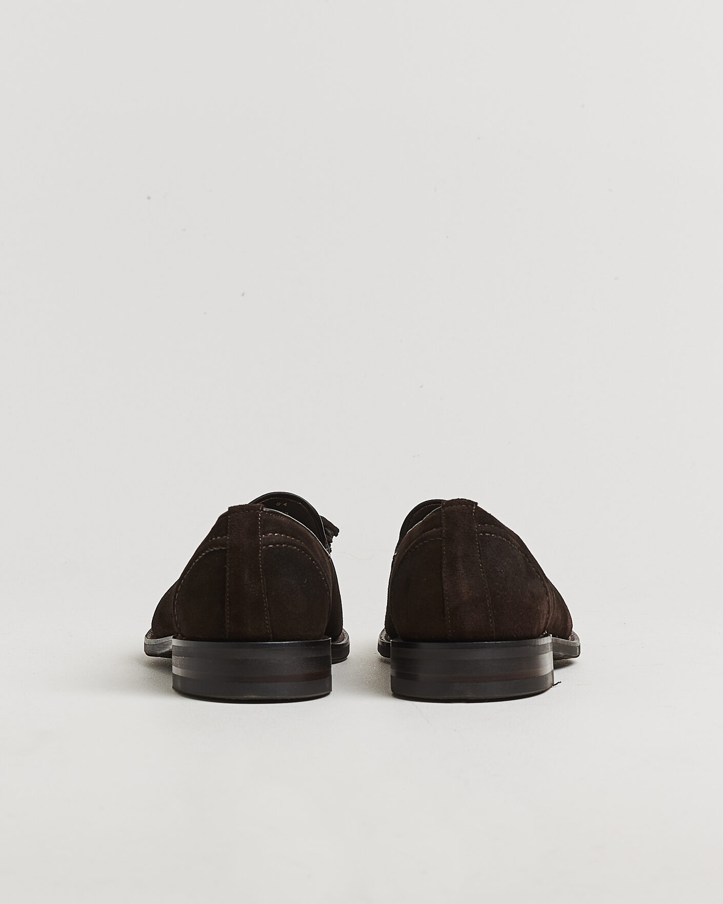 Herr | Loafers | Loake 1880 | Brunel Suede Tassel Loafer Dark Brown