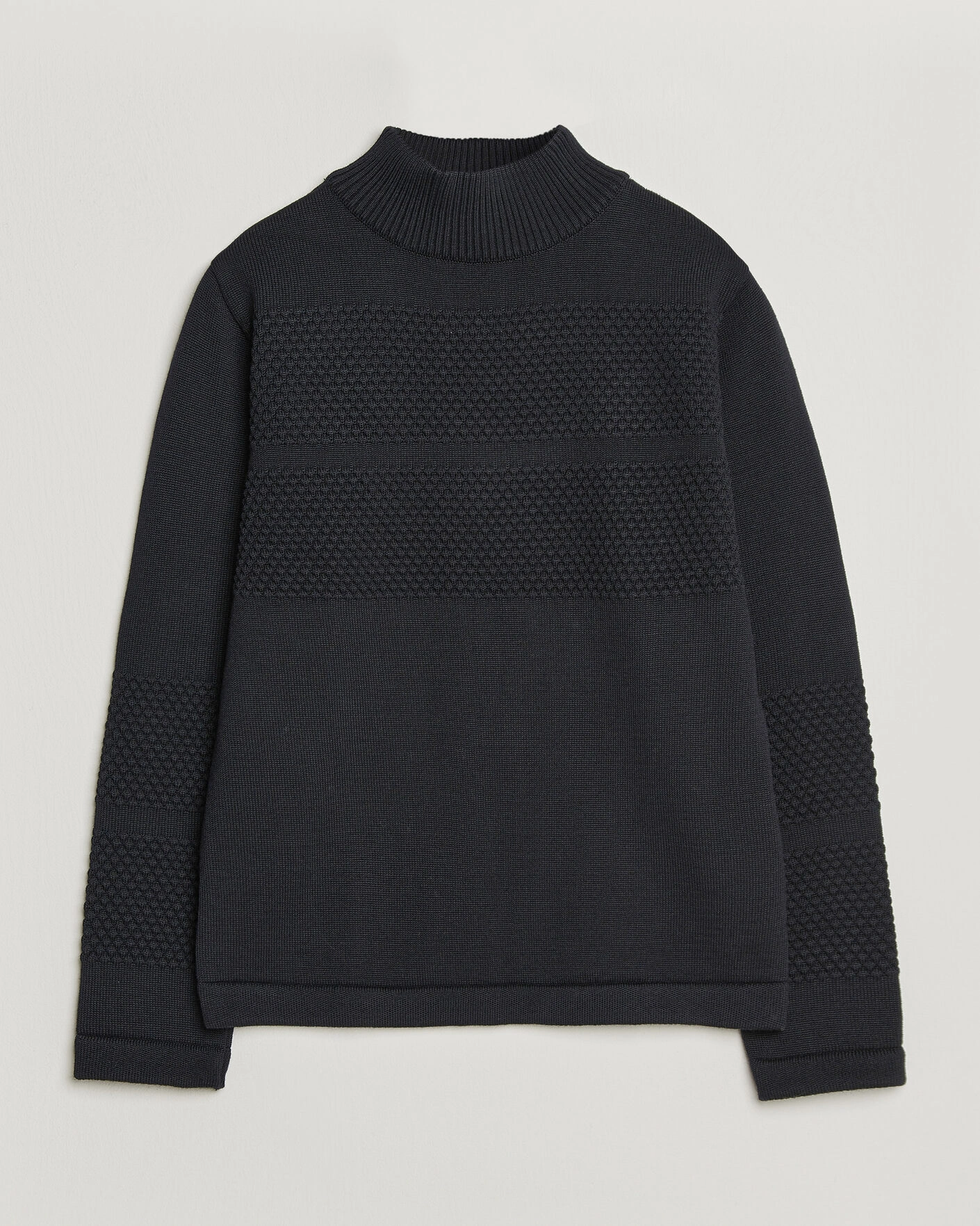 Herr | Tröjor | S.N.S. Herning | Fisherman High Neck Navy Blue