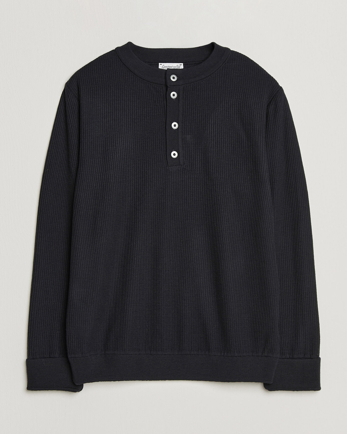 Herr | Tröjor | S.N.S. Herning | Stamina Rib Henley Navy Blue