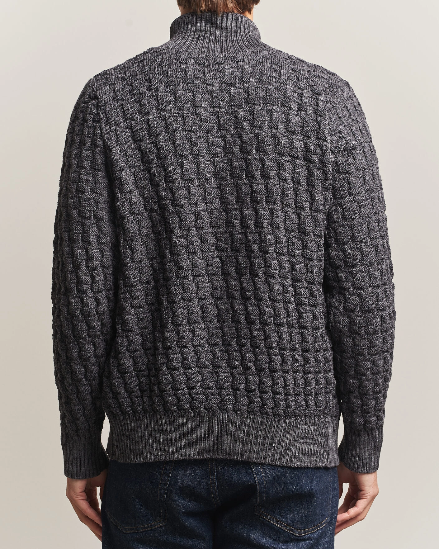 Herr | Tröjor | S.N.S. Herning | Stark Cardigan Gneiss Grey