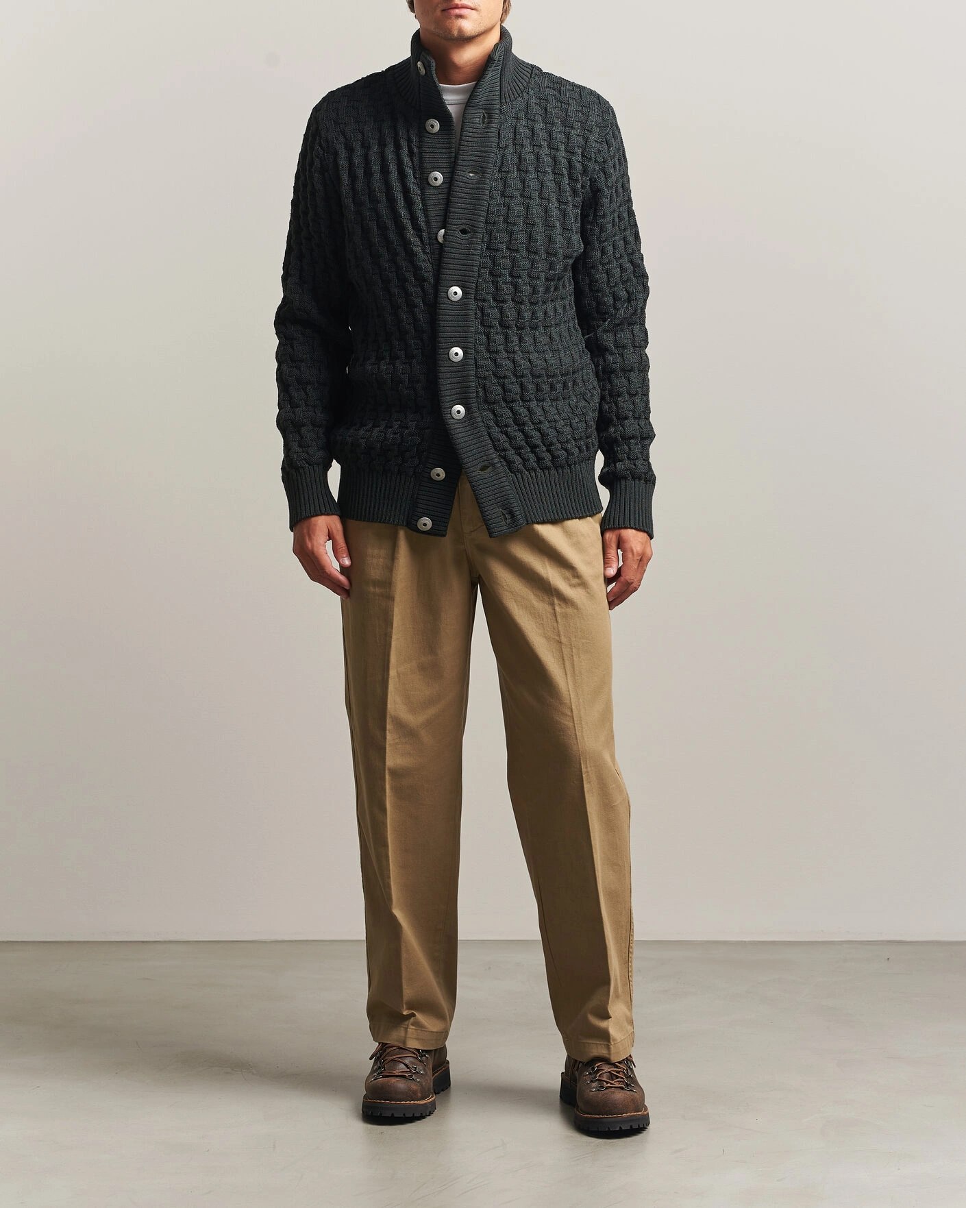 Herr | Tröjor | S.N.S. Herning | Stark Cardigan Terrain Green