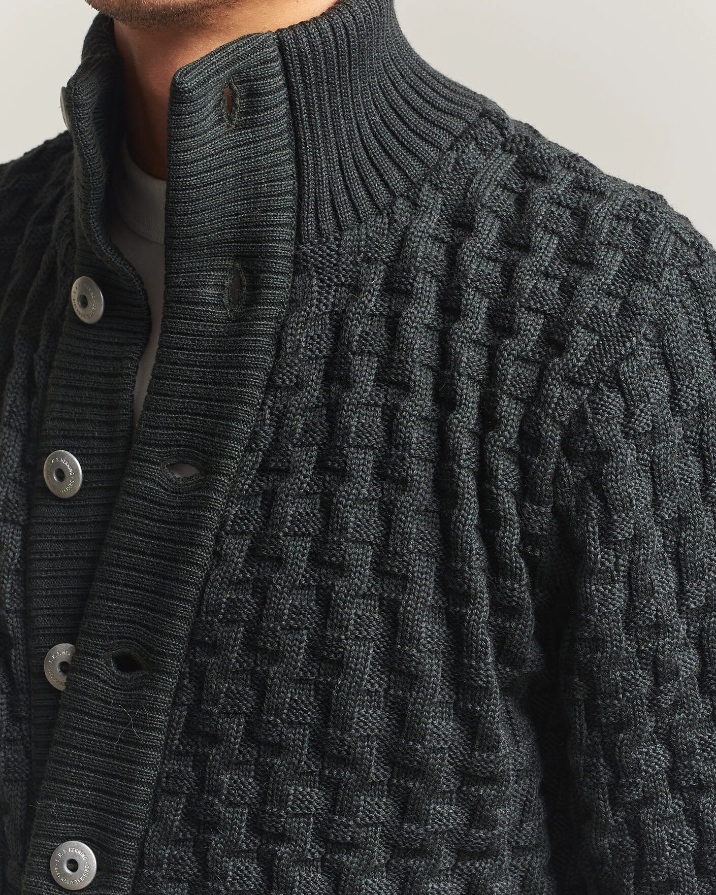 Herr | Tröjor | S.N.S. Herning | Stark Cardigan Terrain Green