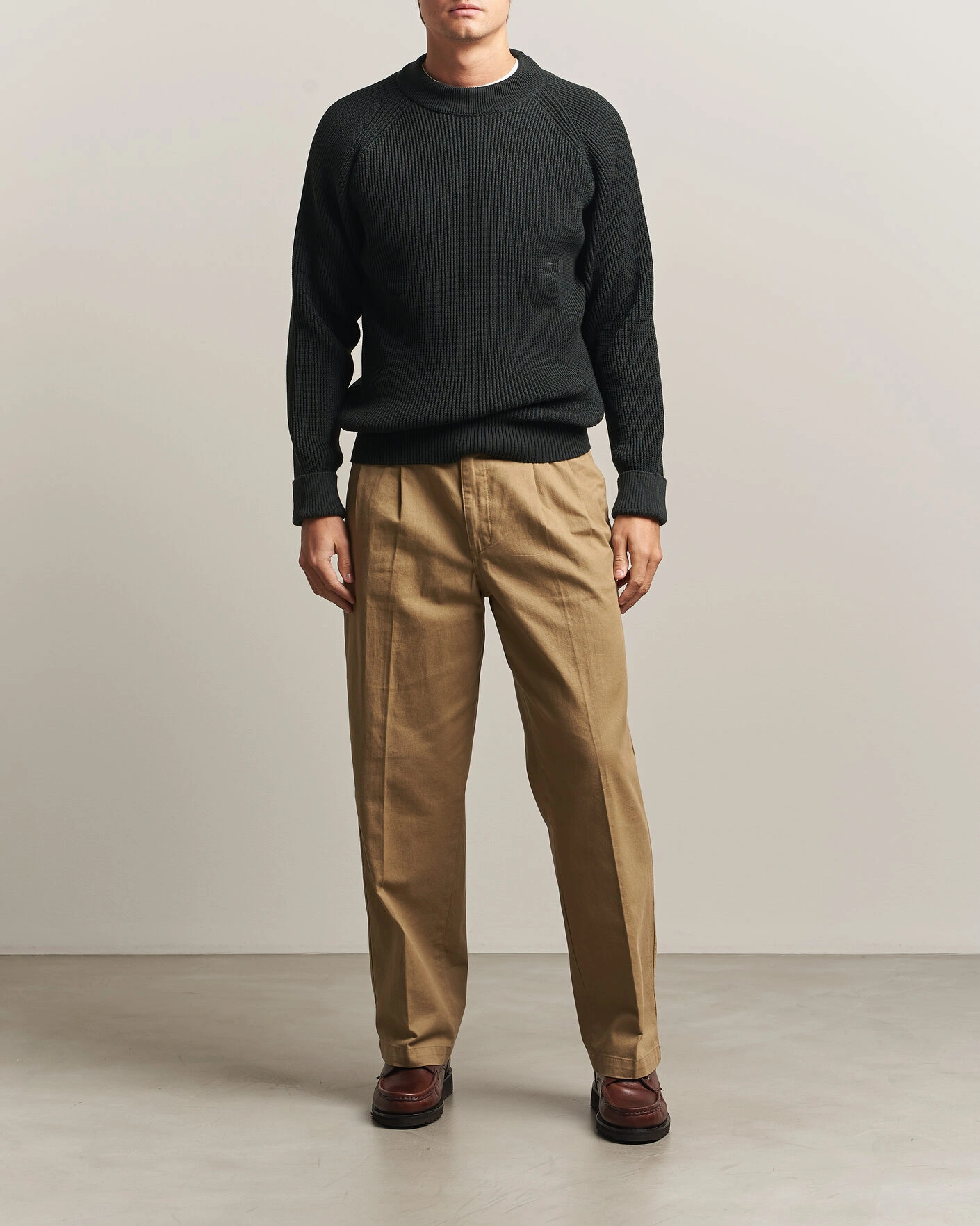 Herr | Tröjor | S.N.S. Herning | Render Mock Neck Terrain Green