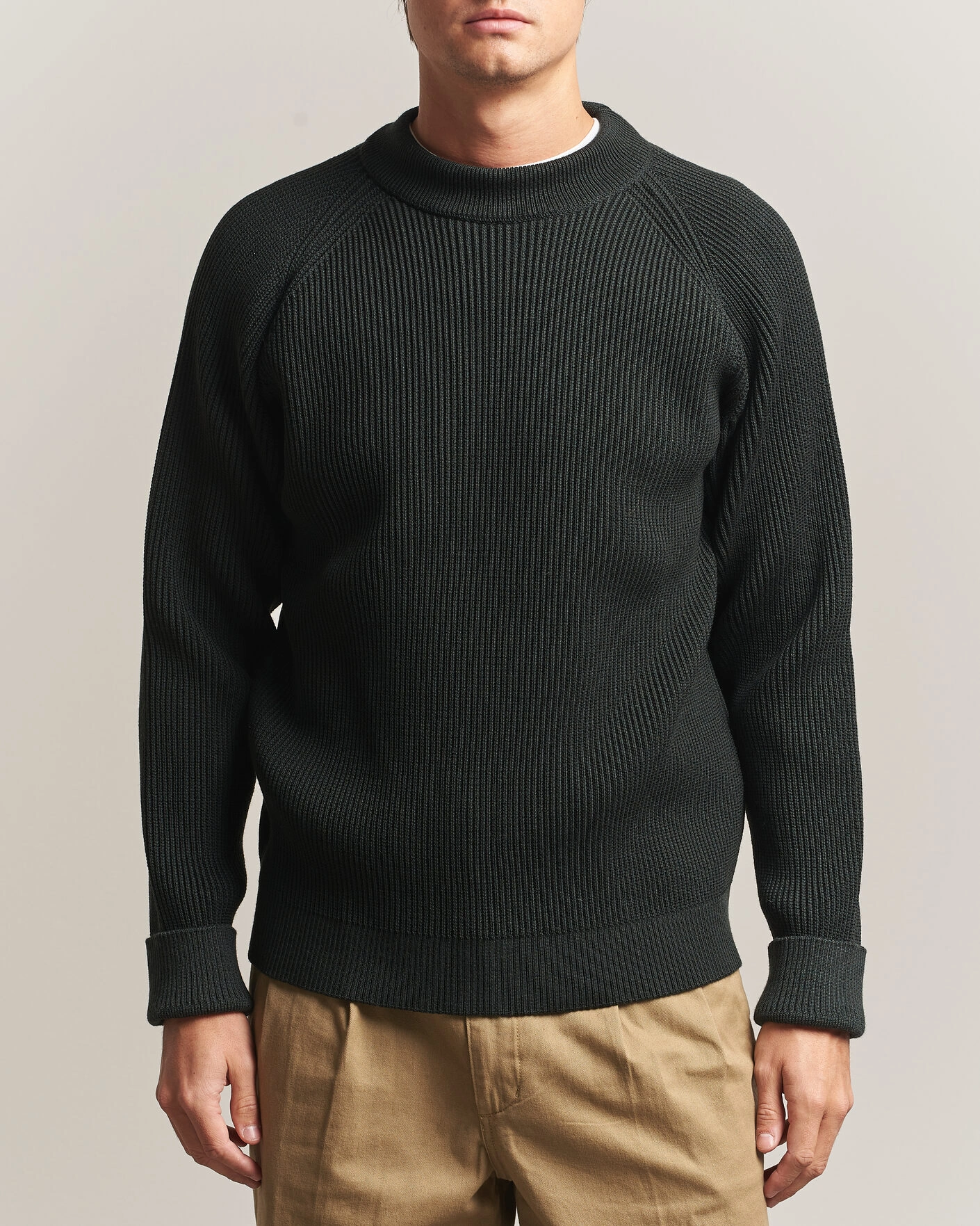 Herr | Tröjor | S.N.S. Herning | Render Mock Neck Terrain Green
