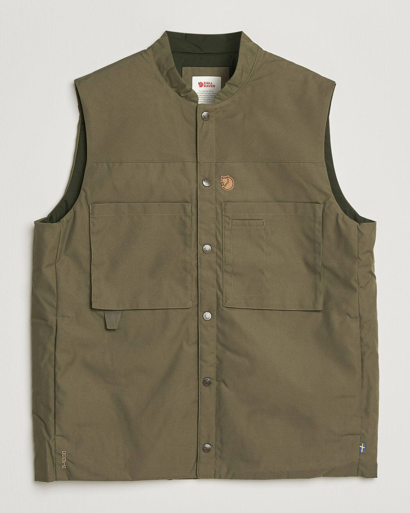 Herr | Västar | Fjällräven | Singi Padded Vest Laurel Green