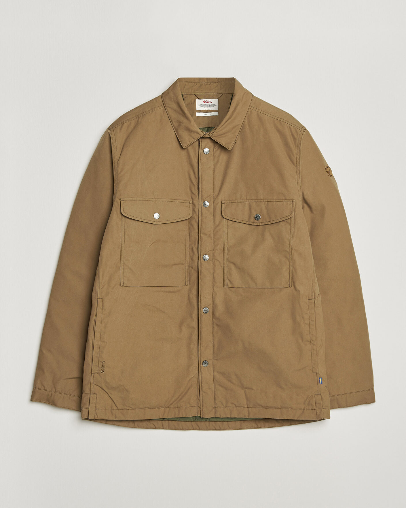 Herr | Jackor | Fjällräven | Övik Down Shirt Jacket Wood Brown