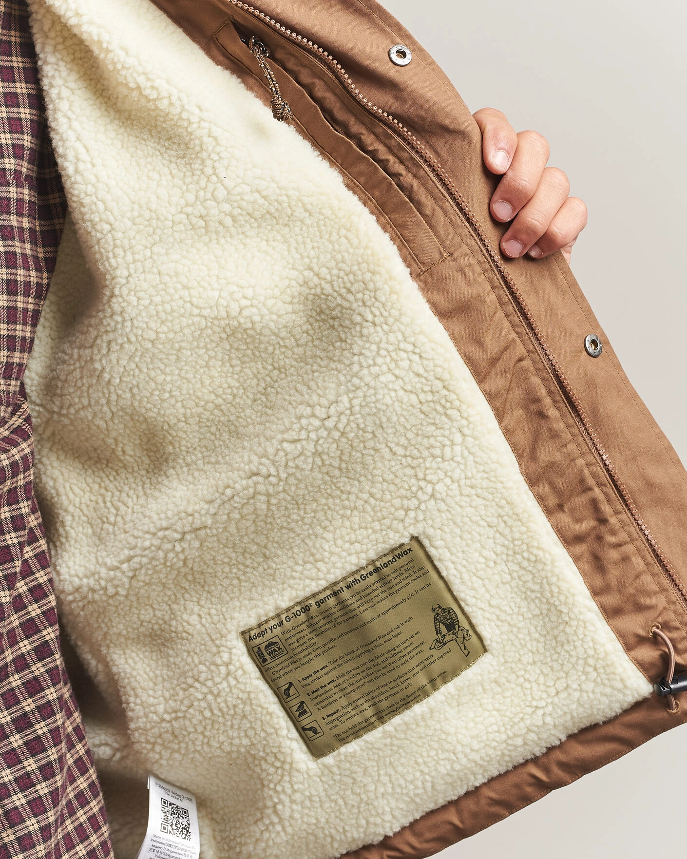 Herr | Jackor | Fjällräven | Vardag G-1000 Pile Jacket Wood Brown