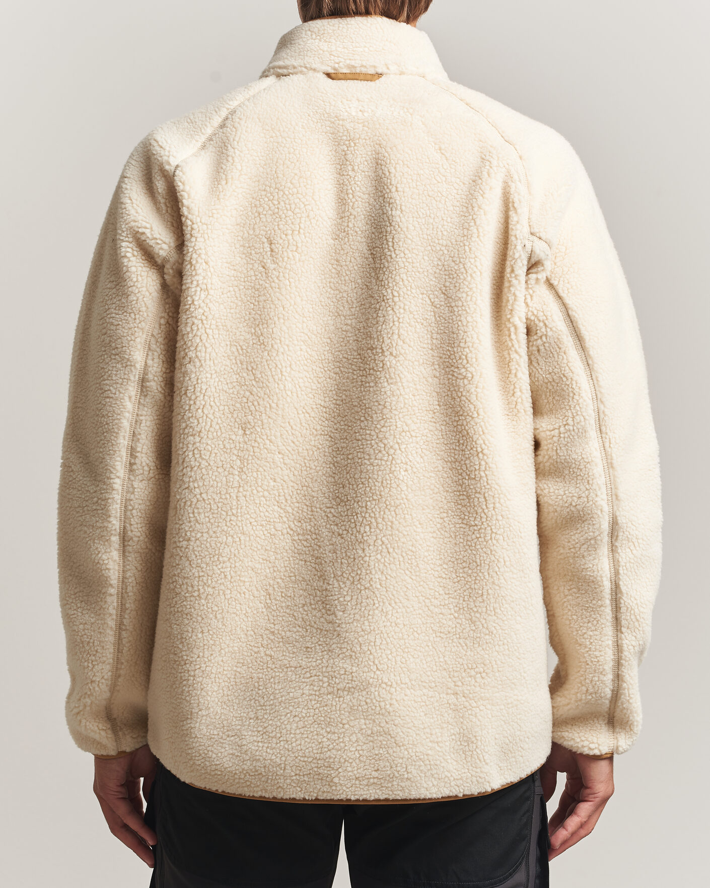 Herr | Tröjor | Fjällräven | Vardag Pile Fleece Zip Jacket Chalk White