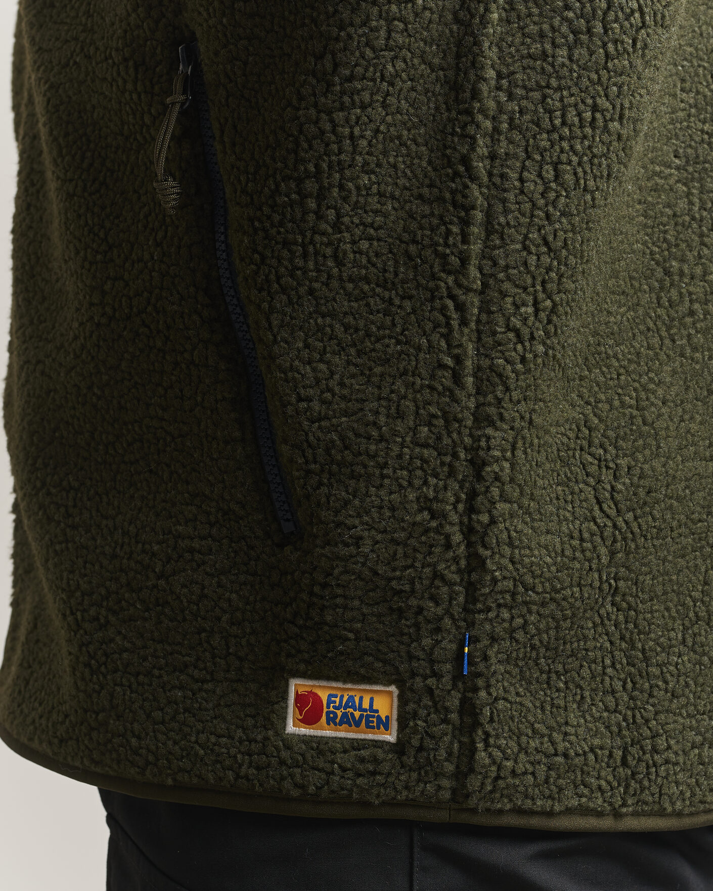Herr | Tröjor | Fjällräven | Vardag Pile Fleece Zip Jacket Deep Forest