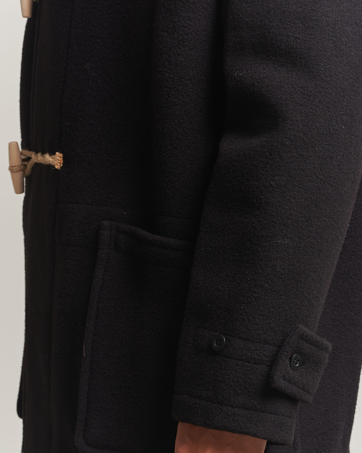 Herr | Jackor | Gloverall | 575 Monty Original Duffle Coat Black