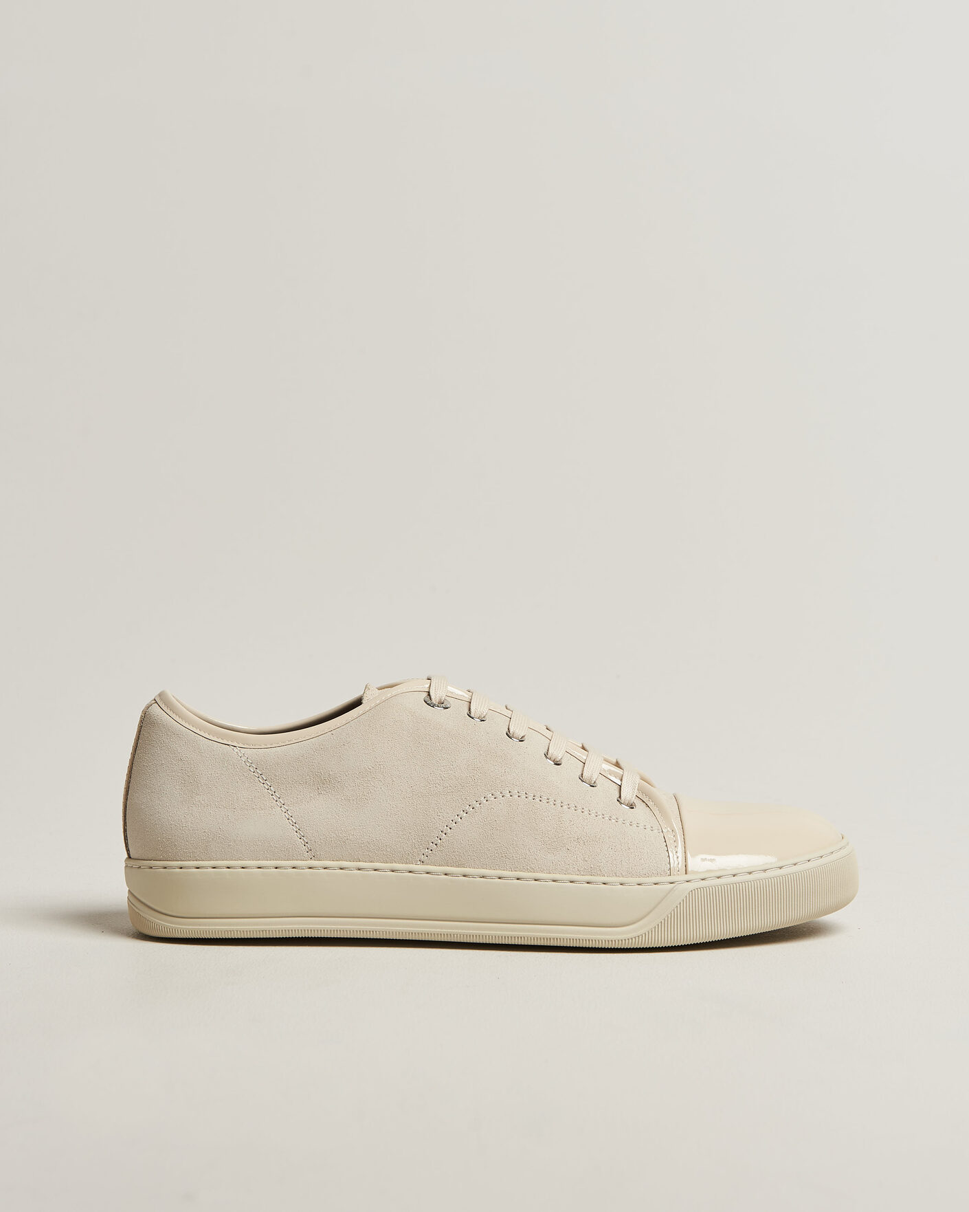 Herr | Sneakers | Lanvin | DBB1 Patent Cap Toe Sneaker Light Beige