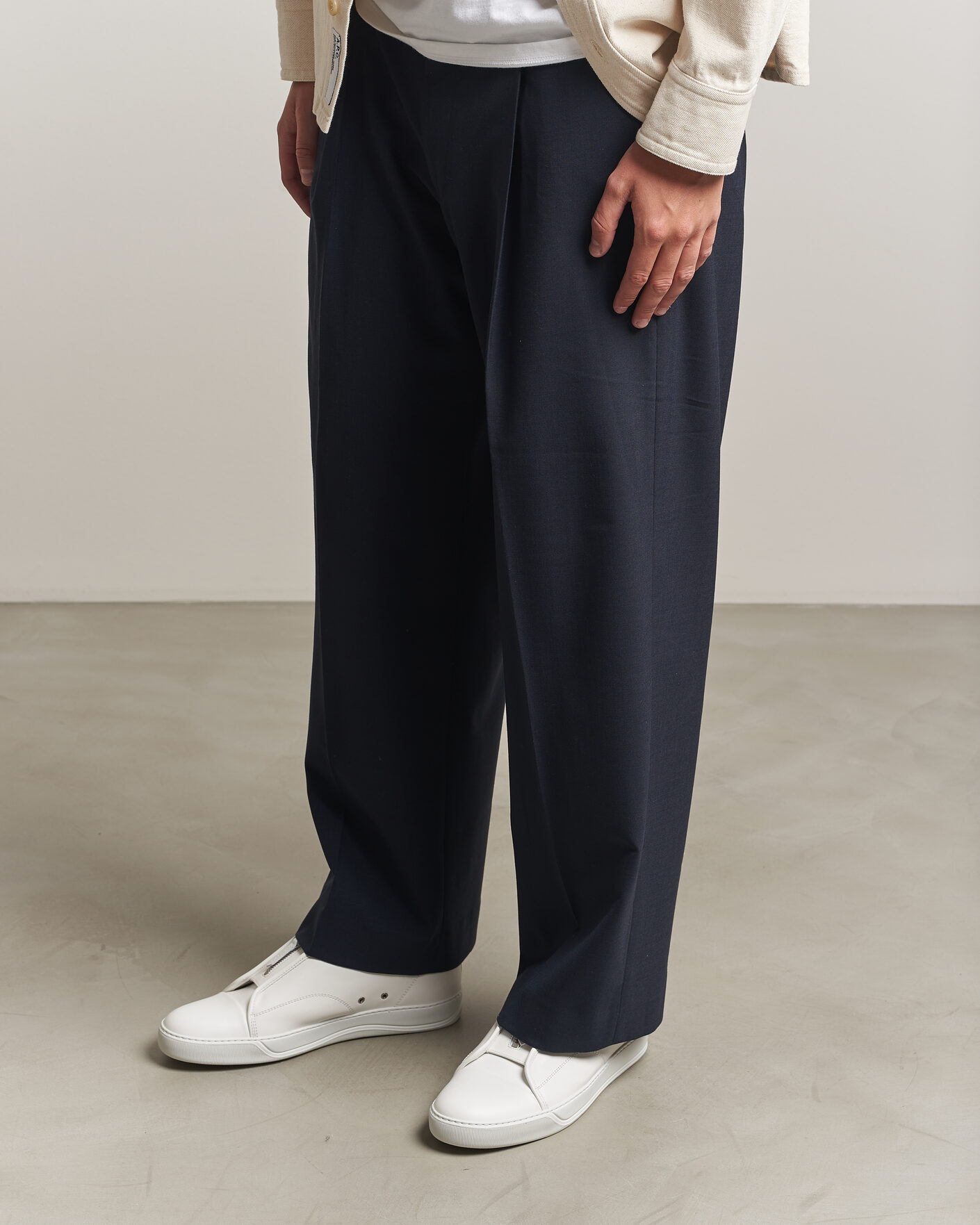Herr | Sneakers | Lanvin | DBB1 Zip Sneakers White