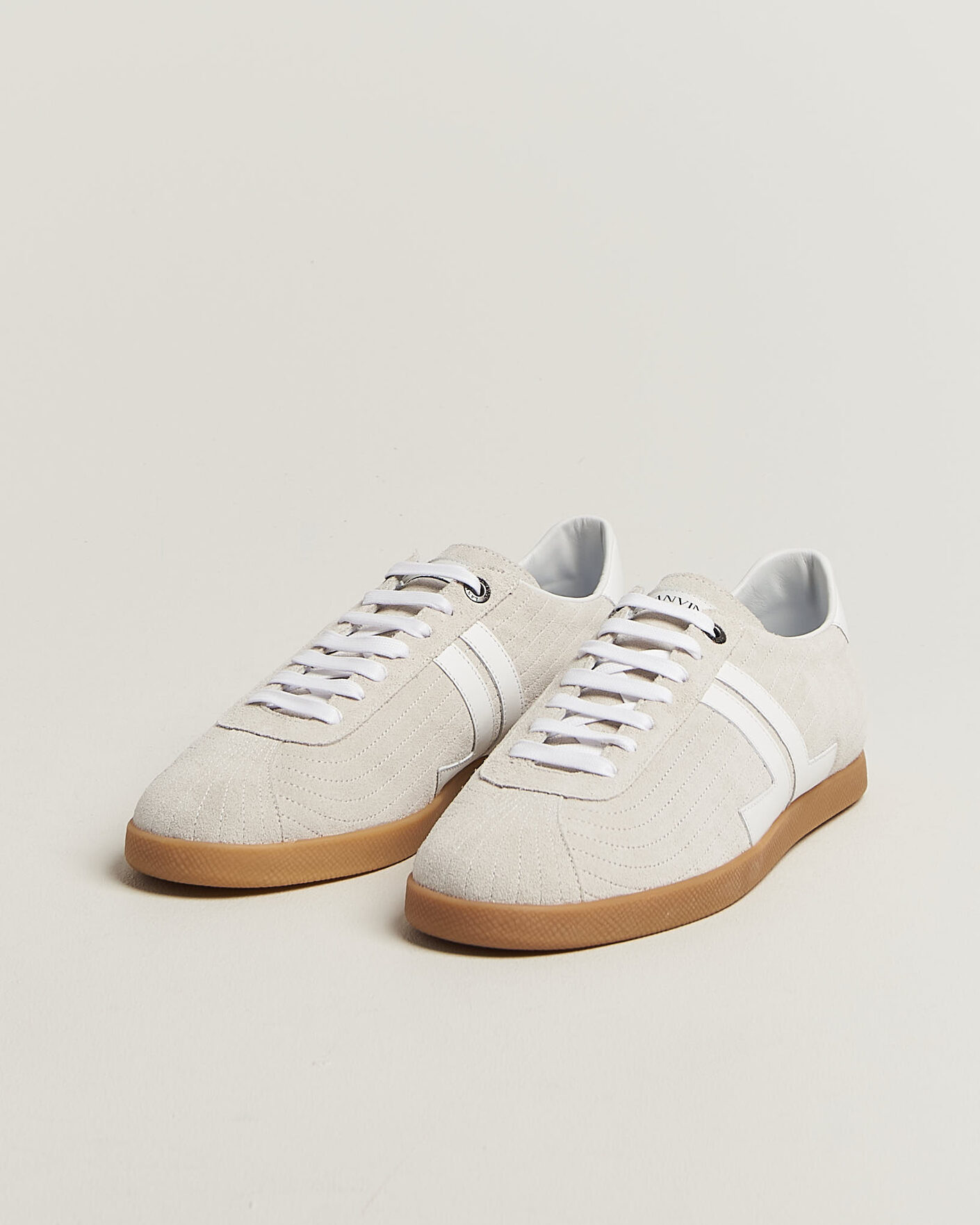 Herr | Sneakers | Lanvin | Glen Leather Sneakers White