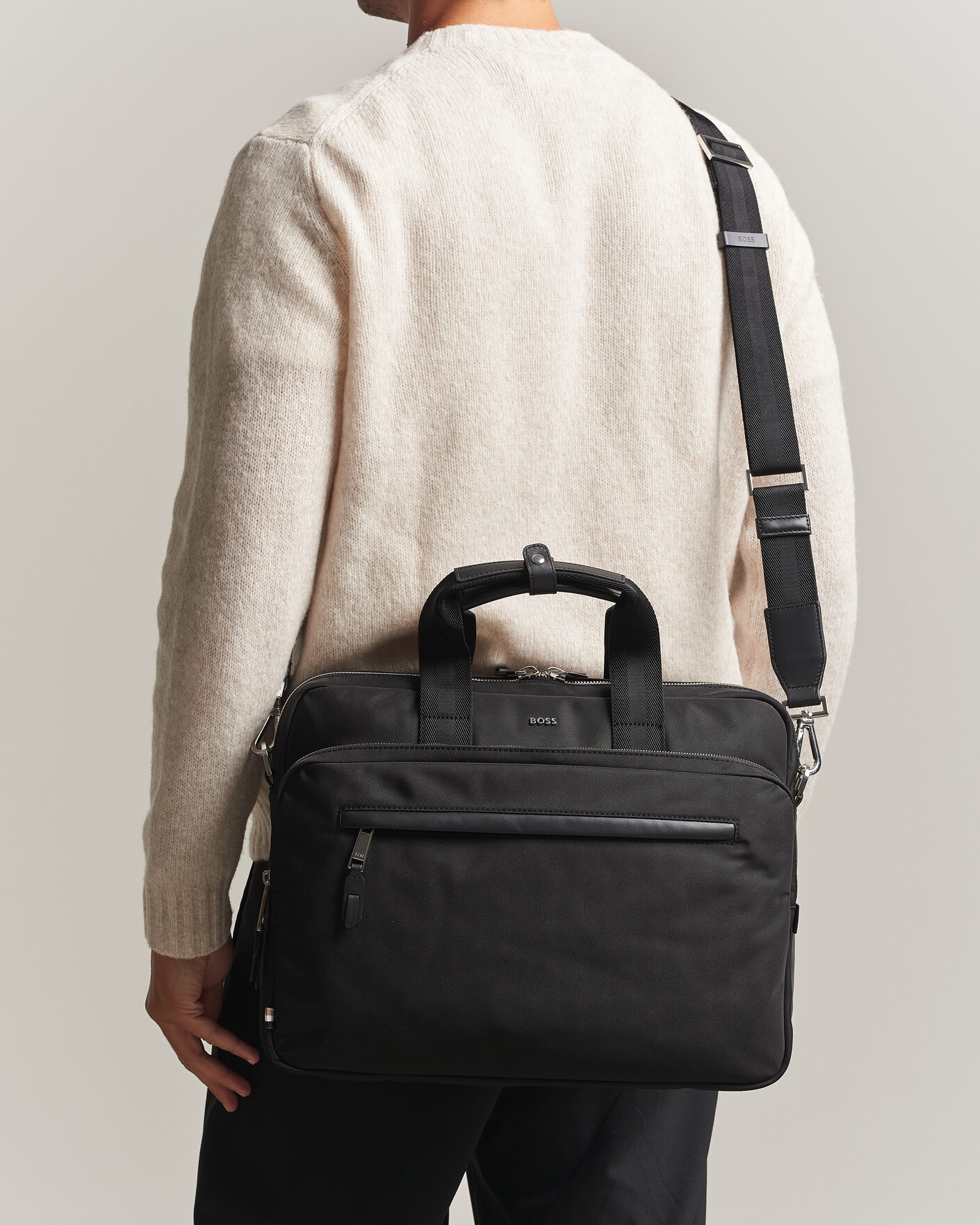 Herr | Väskor | BOSS BLACK | Highway Document Case Black