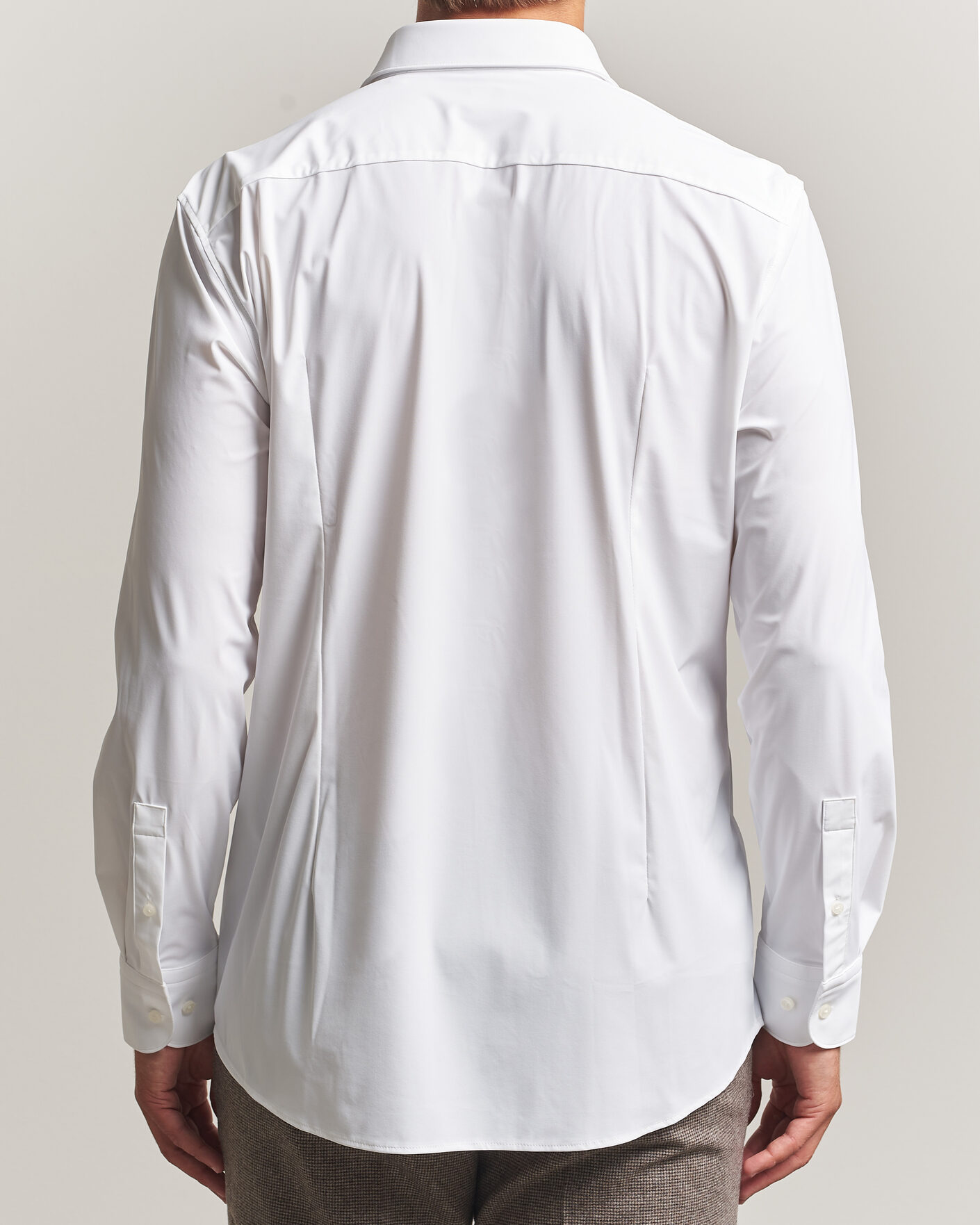Herr | Skjortor | BOSS BLACK | Hank 4-Way Stretch Shirt White