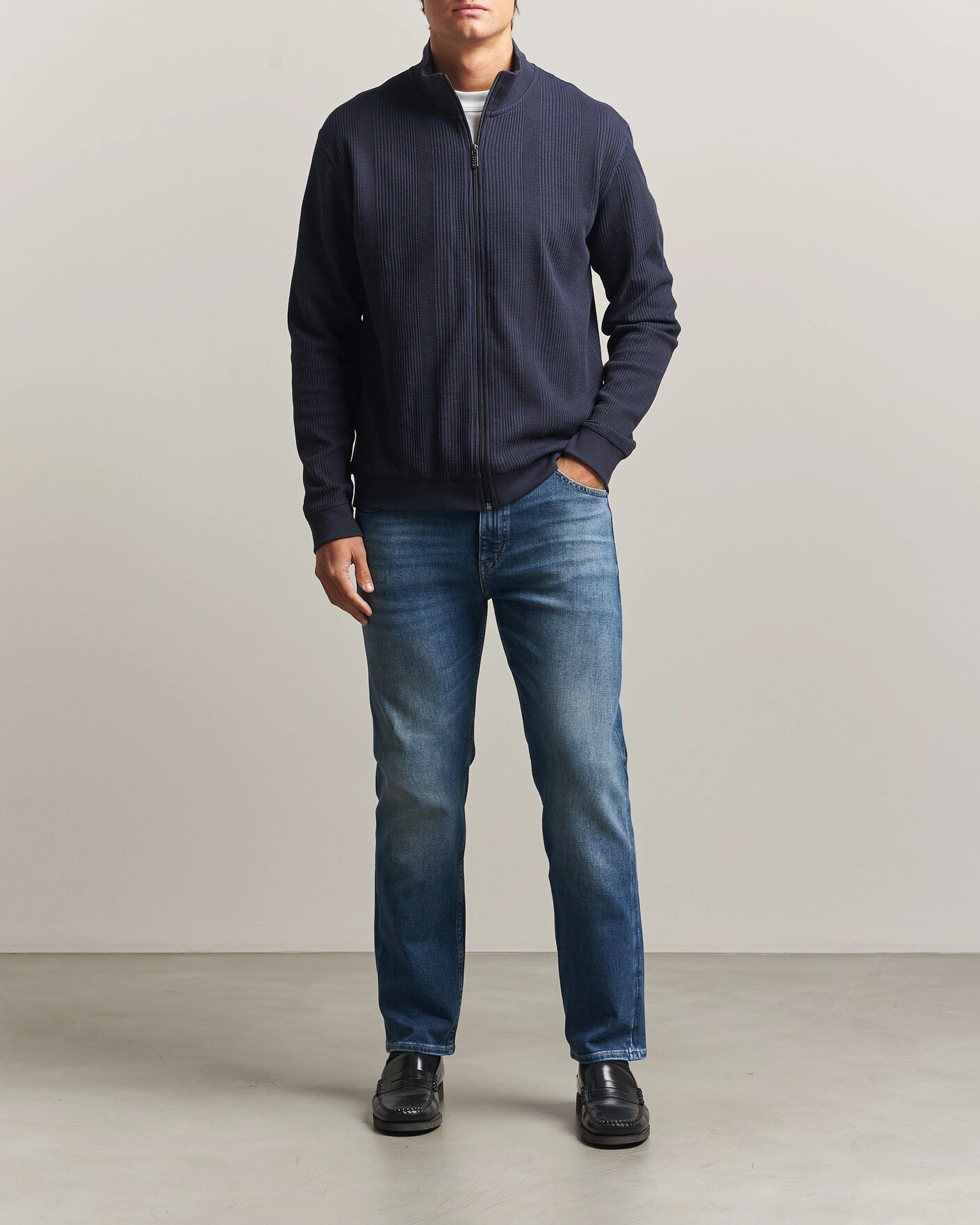 Herr | Jeans | BOSS BLACK | Ogden Regular Fit Jeans Medium Blue