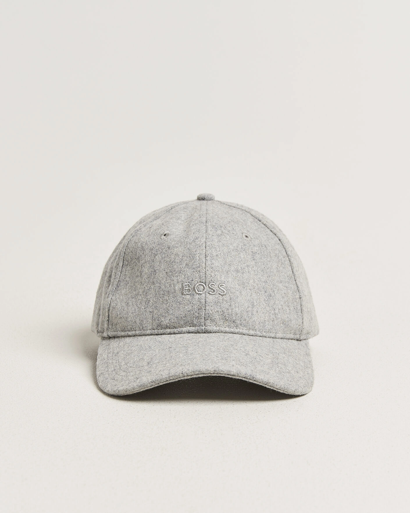Herr | Hattar & kepsar | BOSS ORANGE | Derrel Wool Cap Open Grey