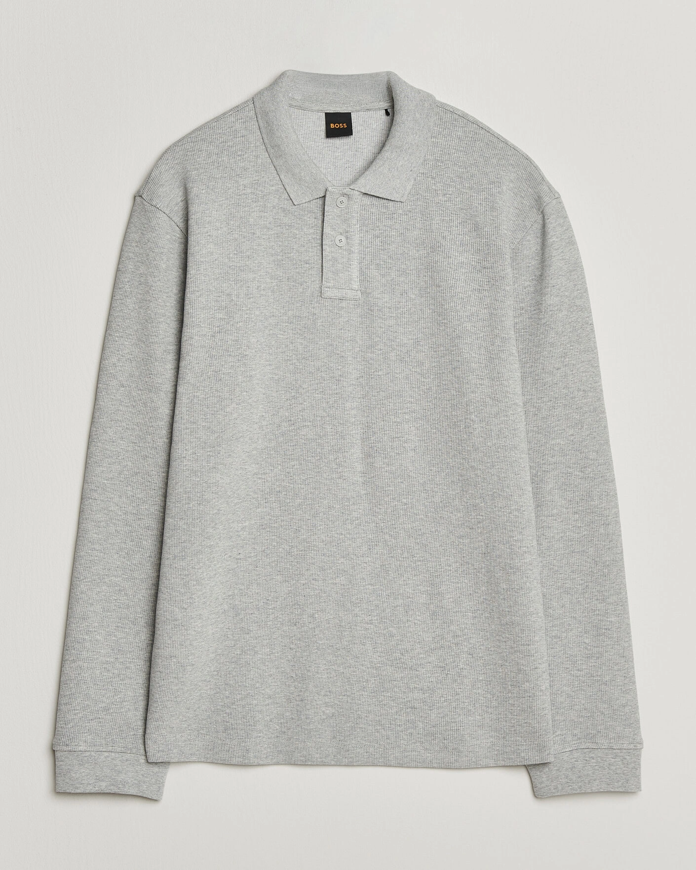 Herr | Tröjor | BOSS ORANGE | Petempesto Polo Sweater Open Grey