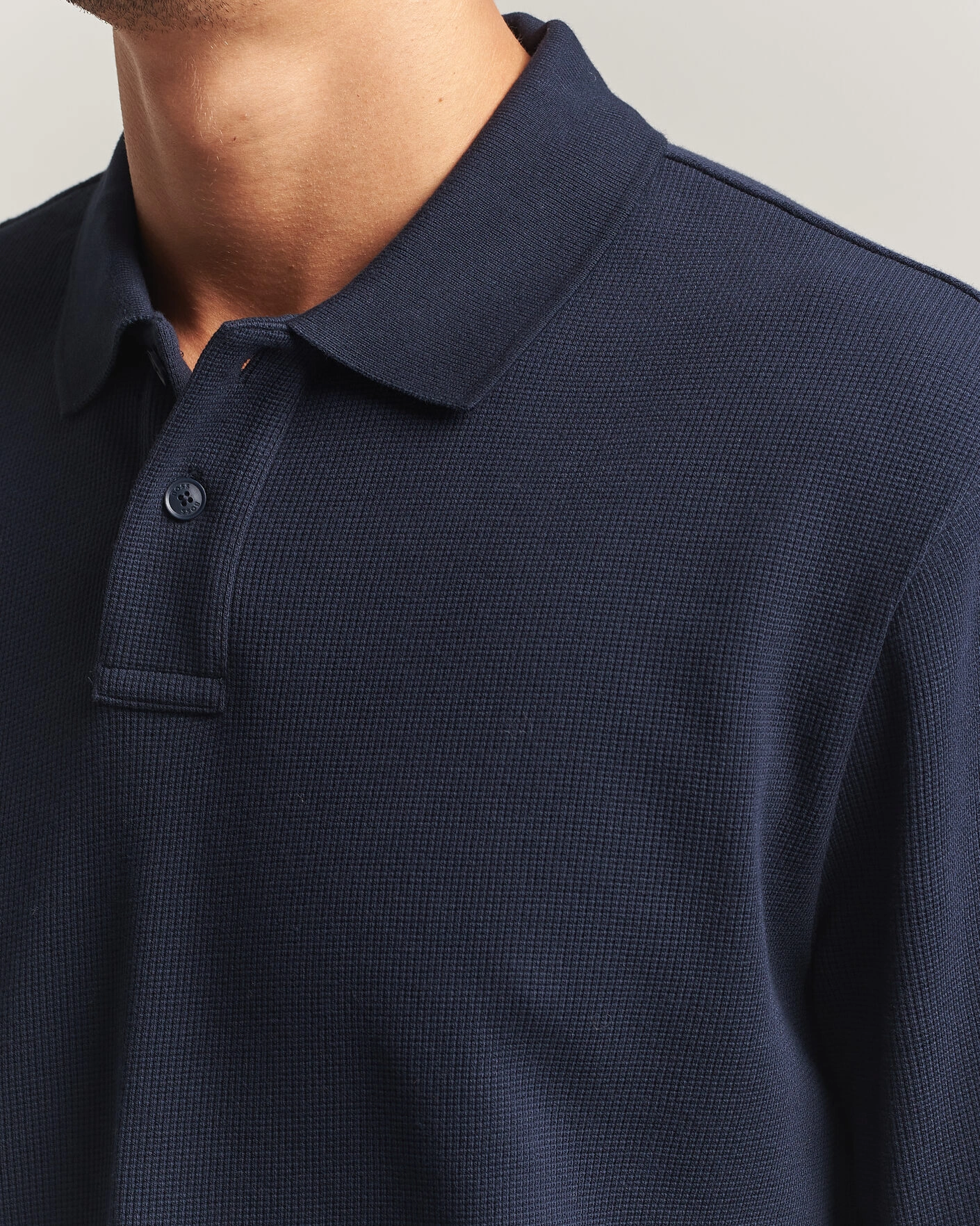 Herr | Tröjor | BOSS ORANGE | Petempesto Polo Sweater Dark Blue
