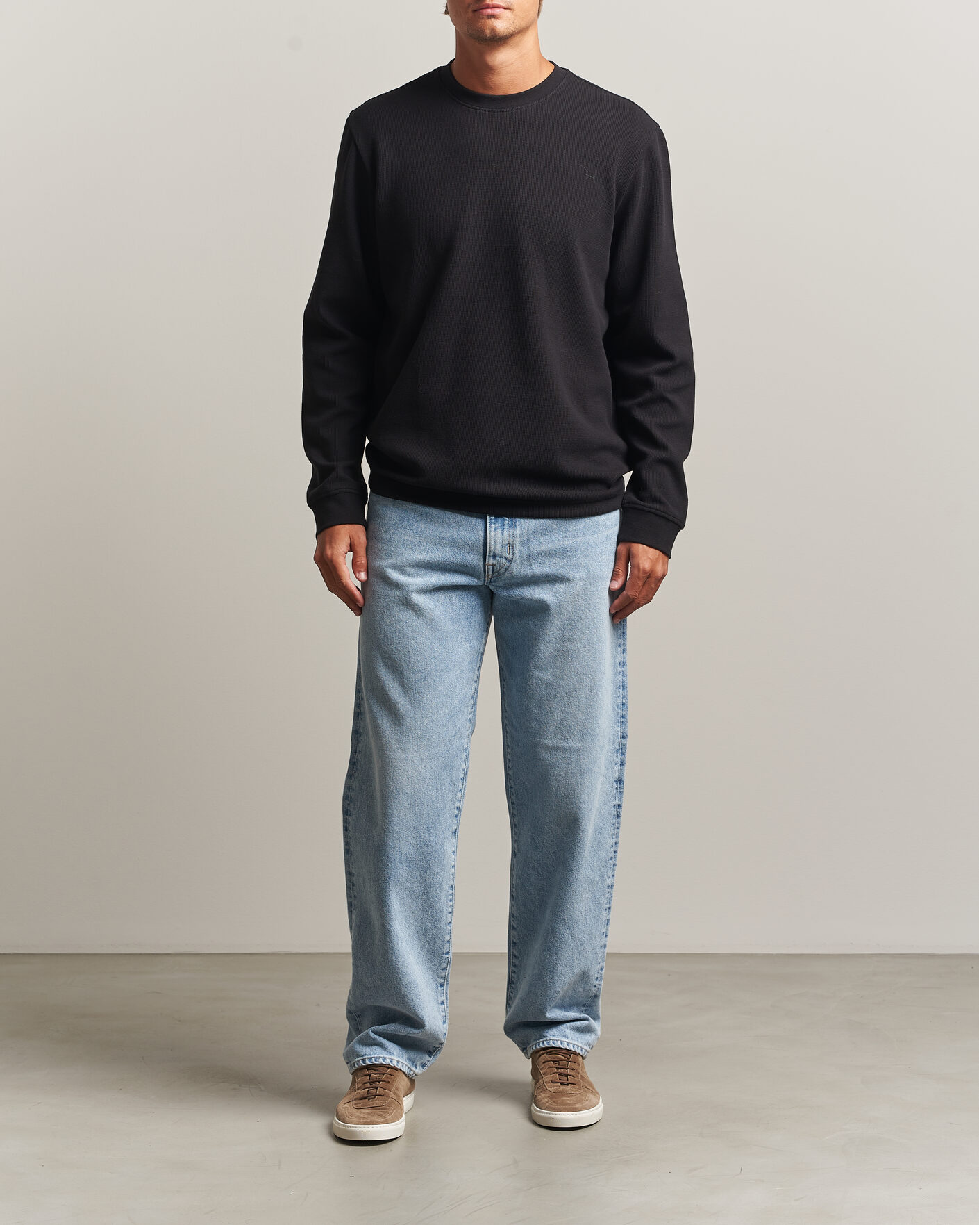 Herr | Tröjor | BOSS ORANGE | Tempesto Sweater Black
