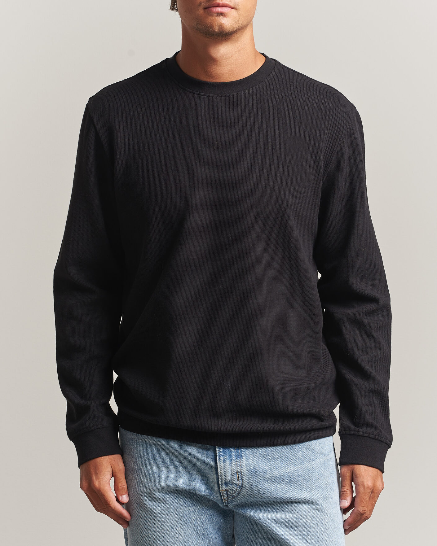 Herr | Tröjor | BOSS ORANGE | Tempesto Sweater Black