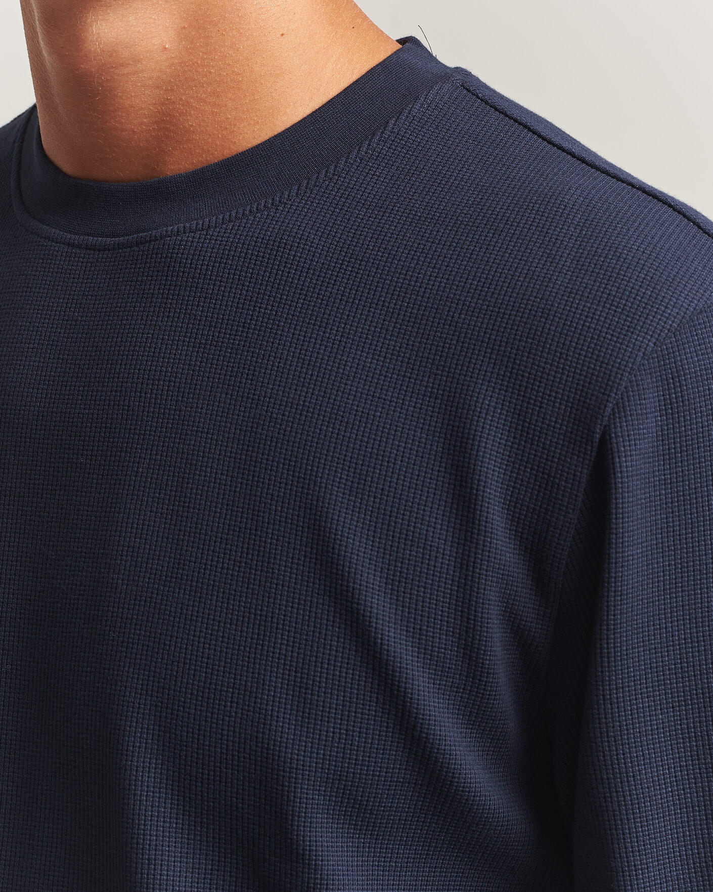Herr | Tröjor | BOSS ORANGE | Tempesto Sweater Dark Blue
