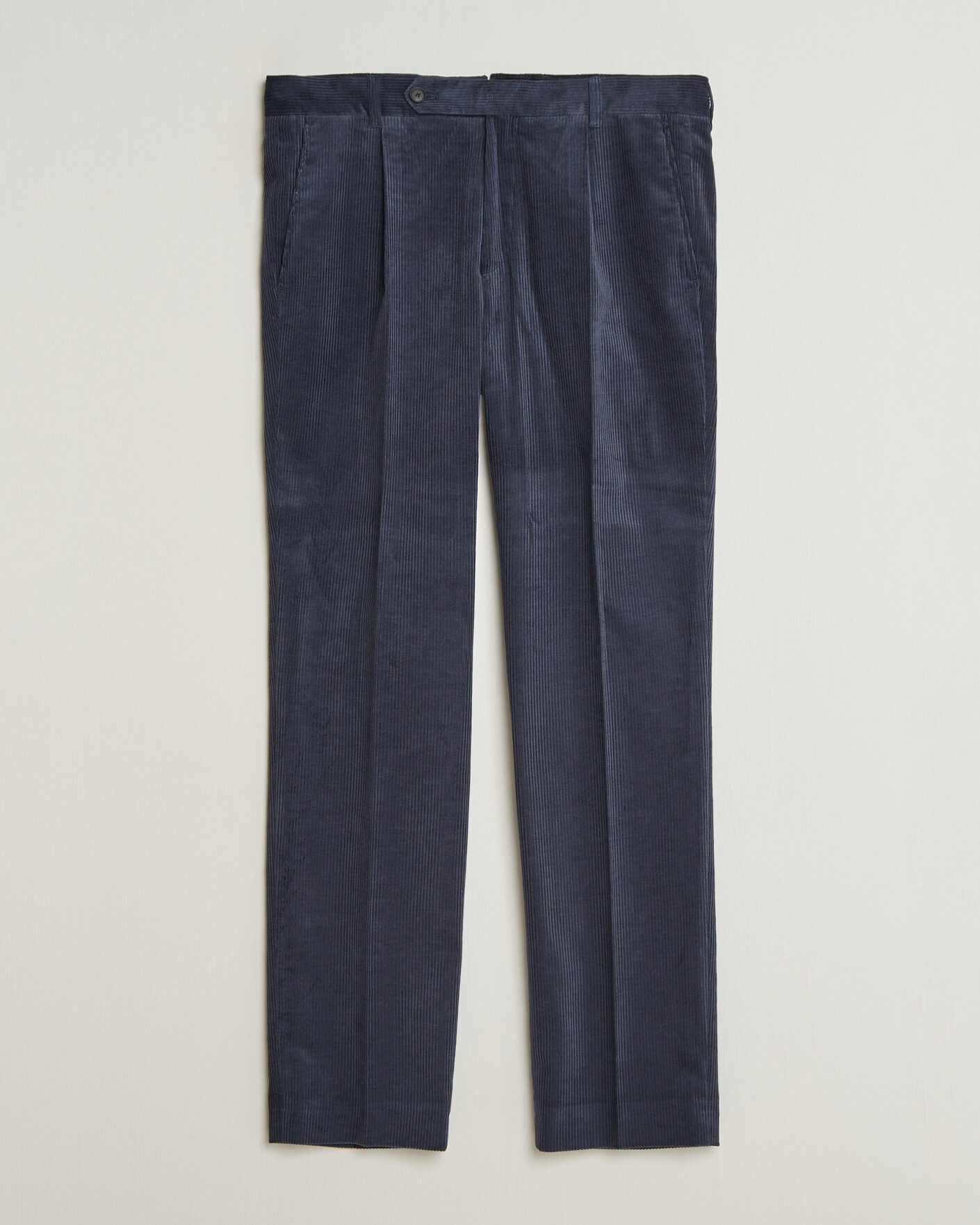 Herr | Byxor | BOSS BLACK | Perino Corduroy Suit Trousers Open Blue