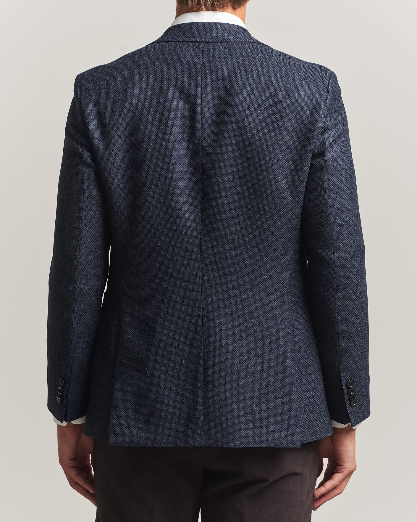 Herr | Kavajer | BOSS BLACK | Hutson Wool Patch Pocket Blazer Dark Blue